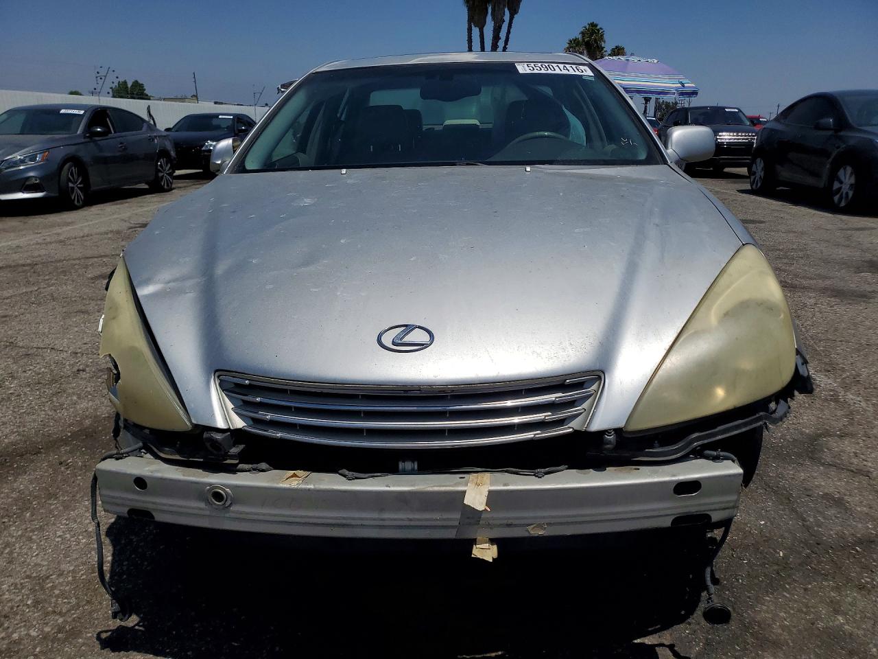 2003 Lexus Es 300 Silver vin: JTHBF30G930117441
