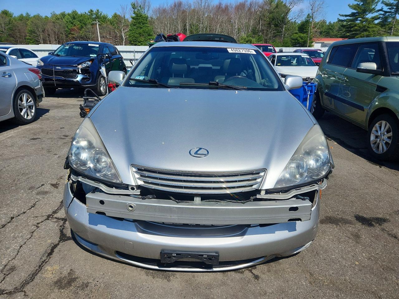 2002 Lexus Es Серебряный vin: JTHBF30GX20015211