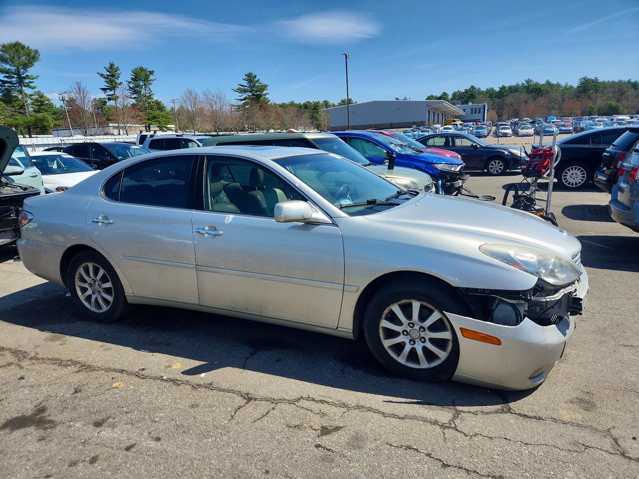 2002 Lexus Es Серебряный vin: JTHBF30GX20015211