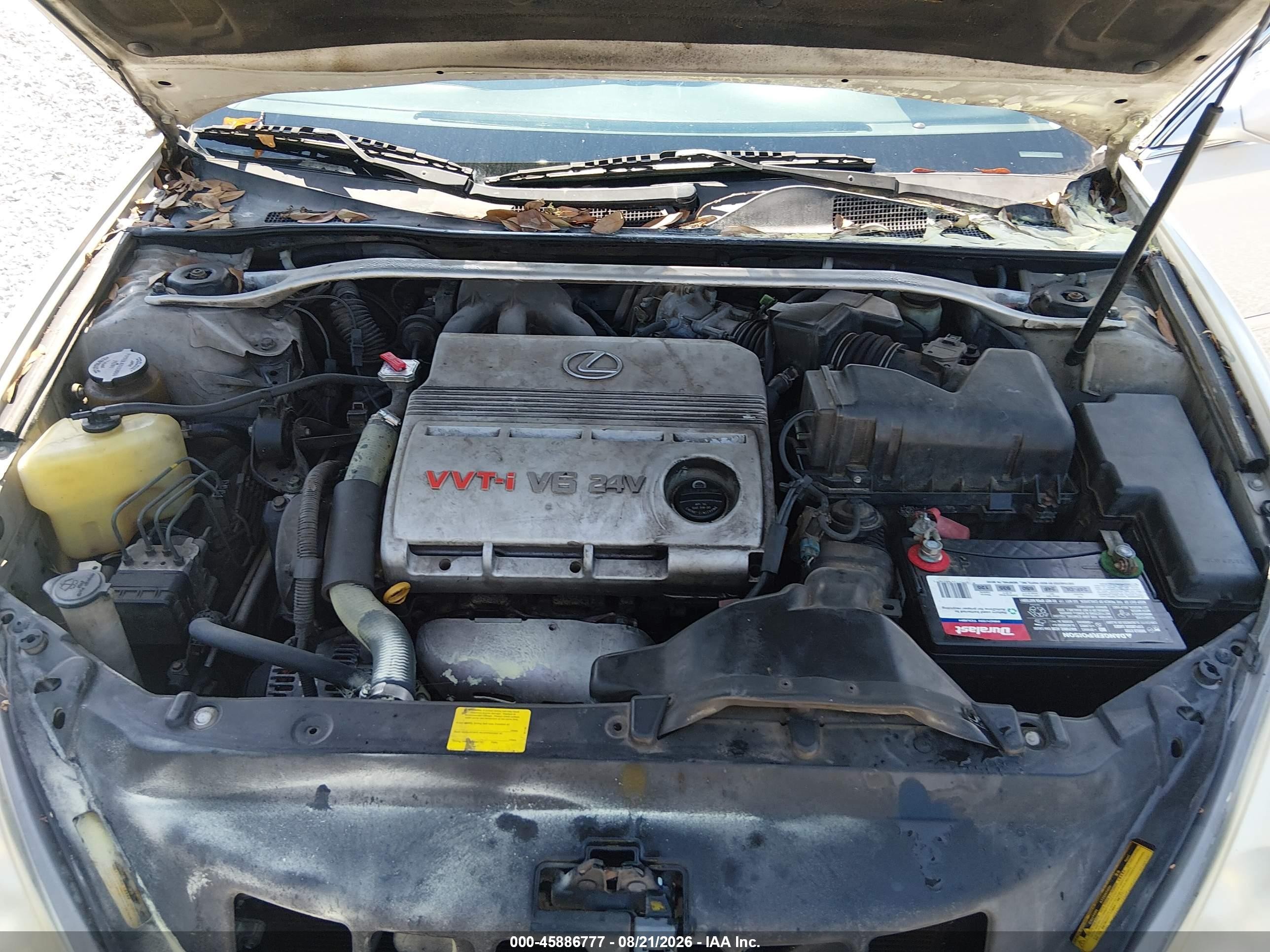 2002 Lexus Es 300 Gold vin: JTHBF30GX20052422