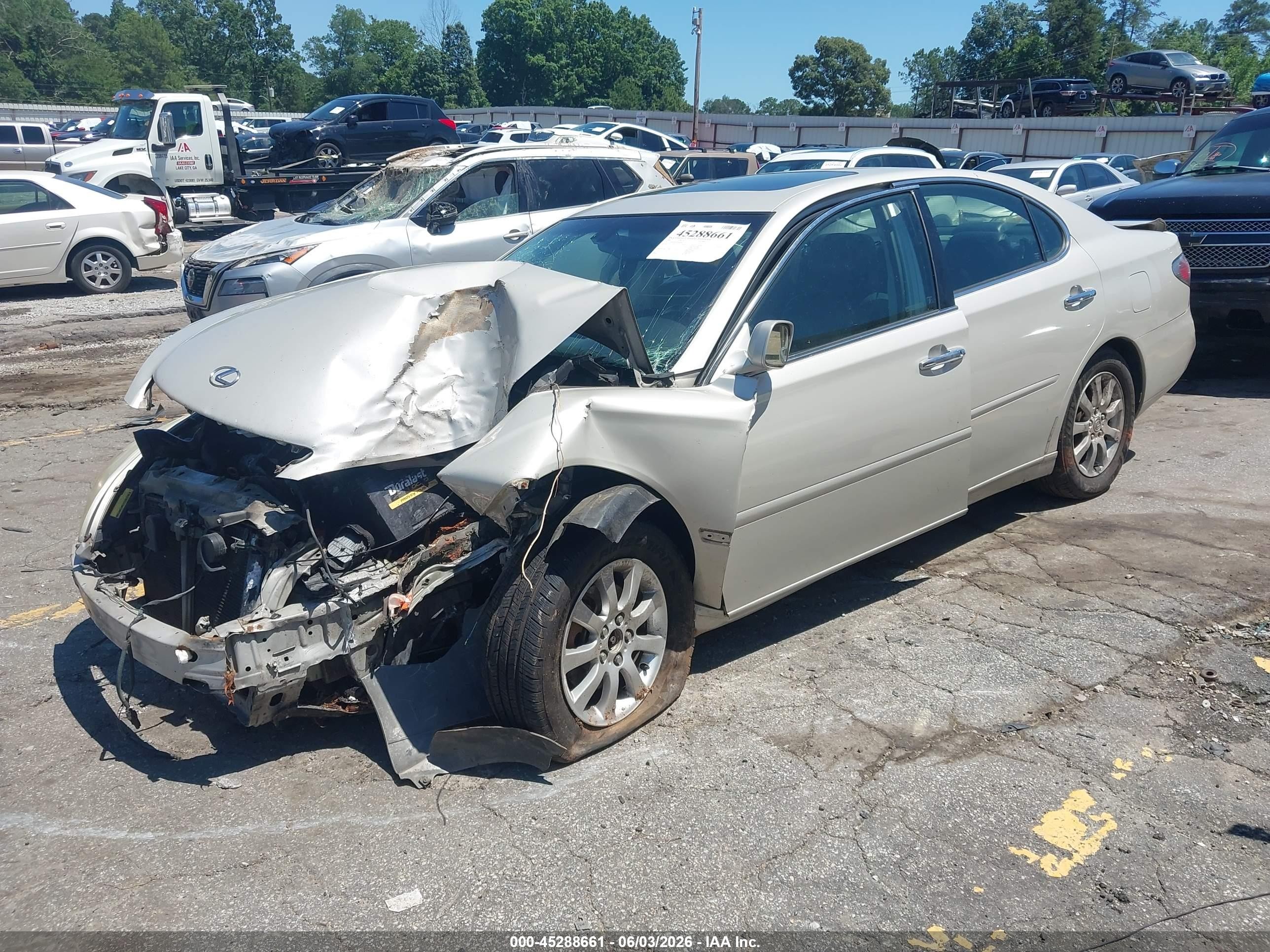 2002 Lexus Es 300   Champagne vin: JTHBF30GX20069964