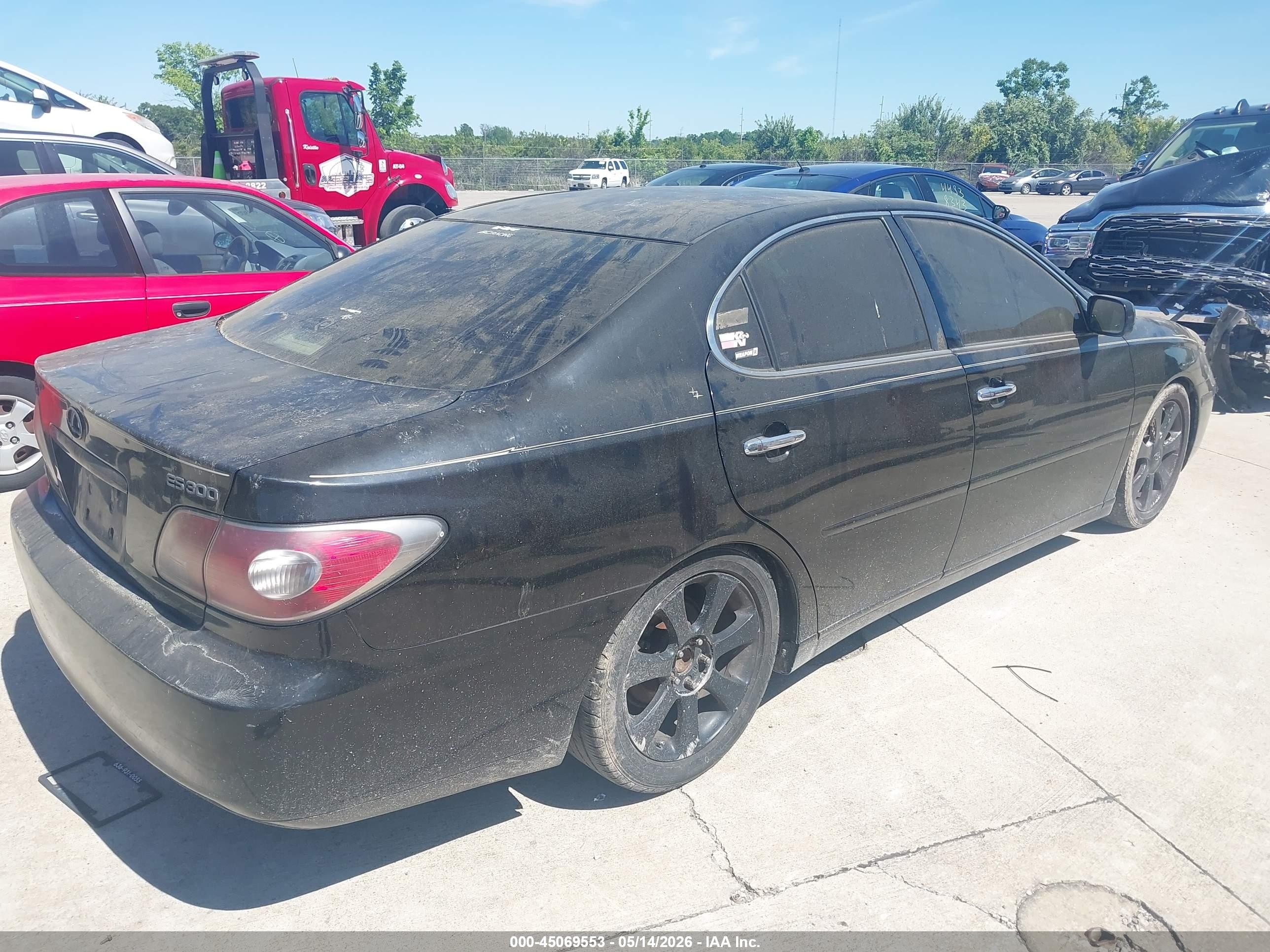 2002 Lexus Es 300   Black vin: JTHBF30GX20078681