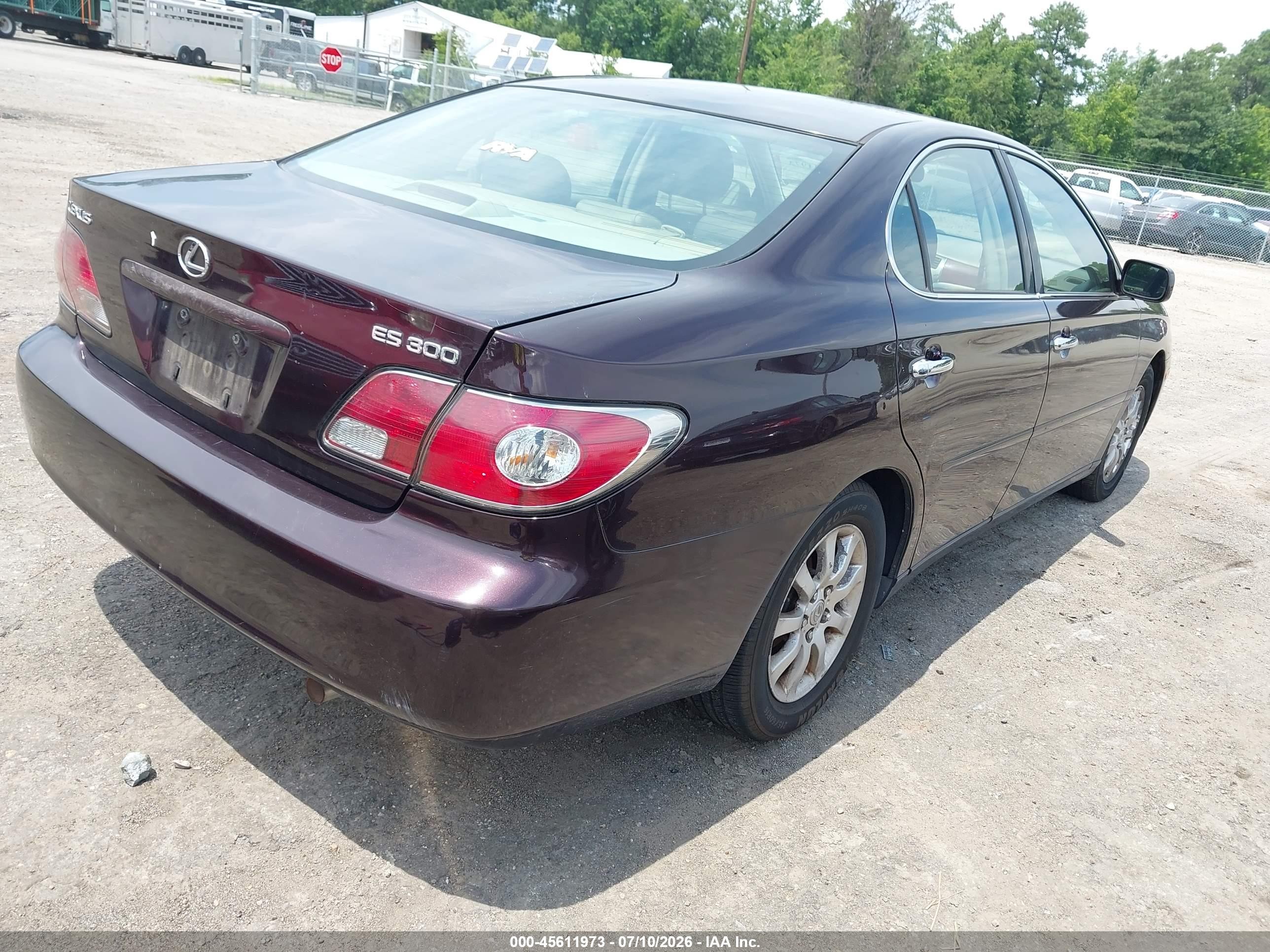 2002 Lexus Es 300   Purple vin: JTHBF30GX25013784