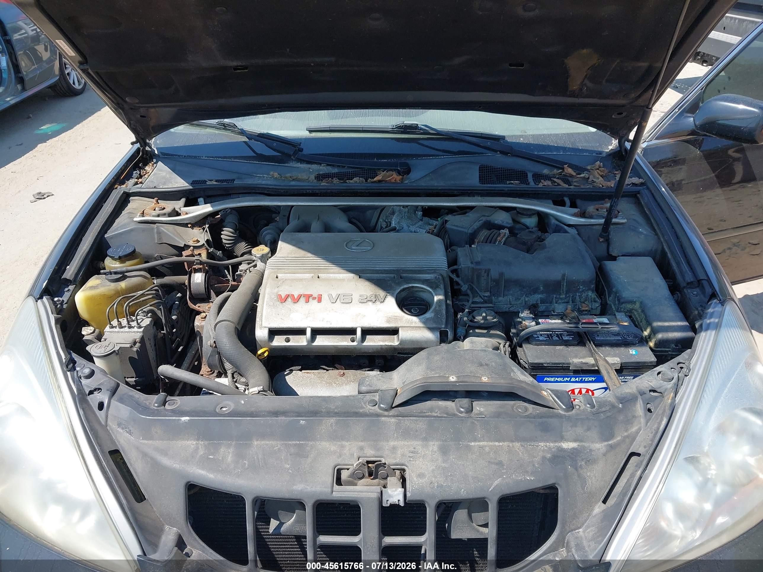 2002 Lexus Es 300   Черный vin: JTHBF30GX25019035