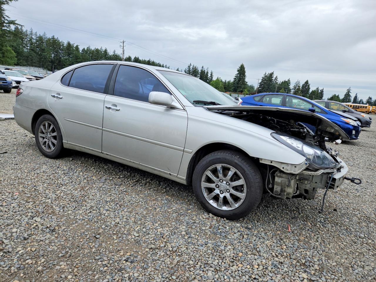 2002 Lexus Es 300 Silver vin: JTHBF30GX25027538