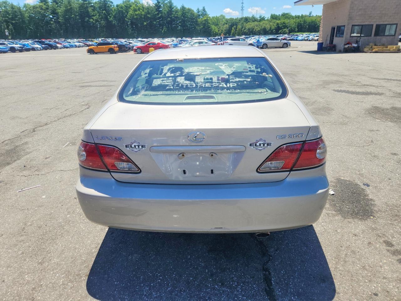 2003 Lexus Es 300 Silver vin: JTHBF30GX30128920