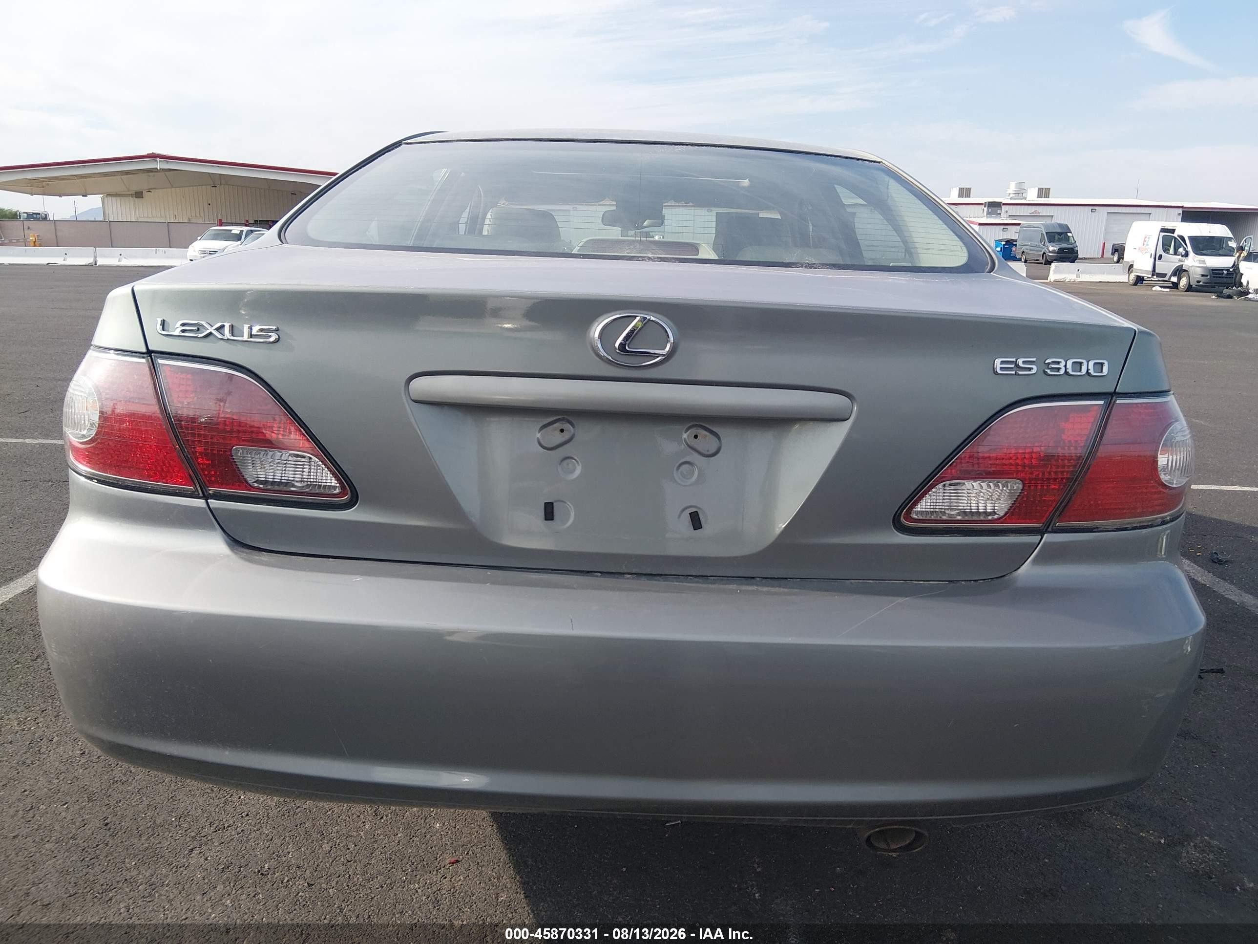 2003 Lexus Es 300 Синий vin: JTHBF30GX30138881
