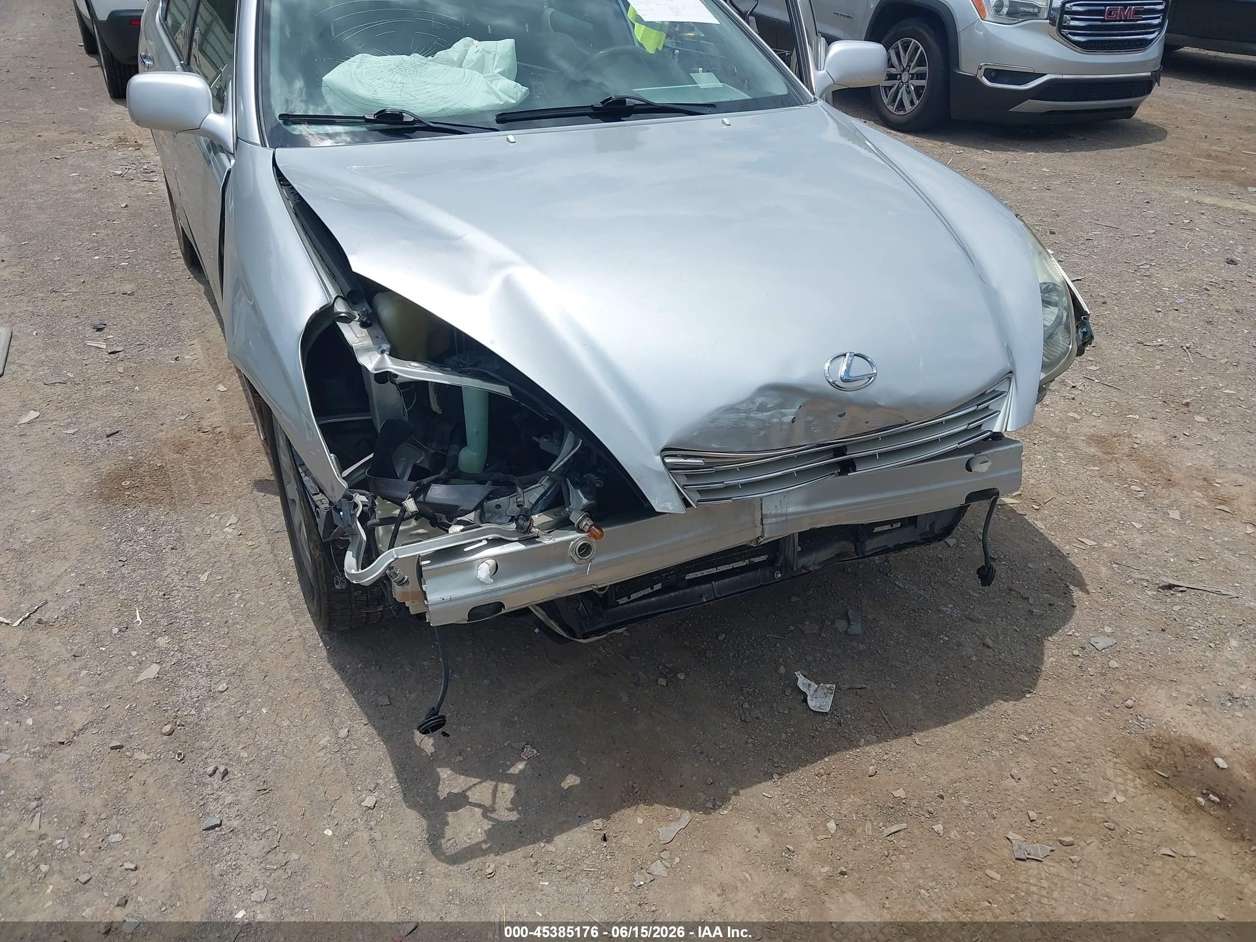 2003 Lexus Es 300   Серебряный vin: JTHBF30GX30149024