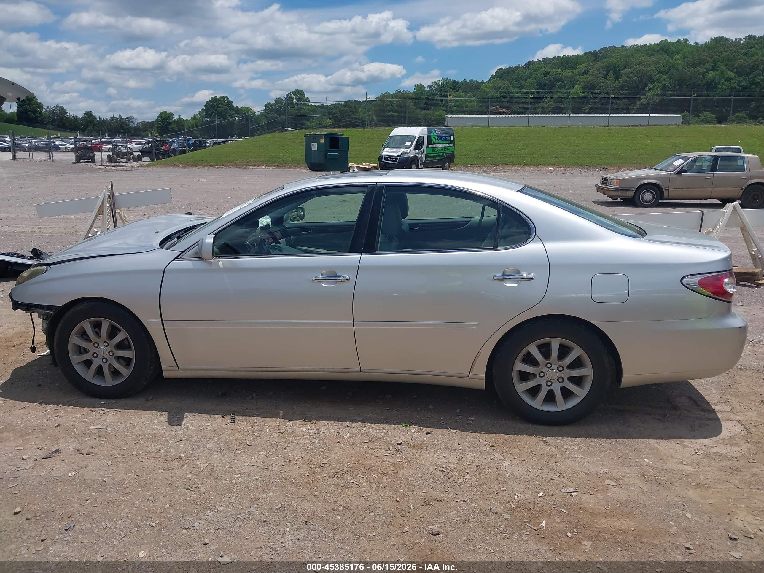 2003 Lexus Es 300   Серебряный vin: JTHBF30GX30149024