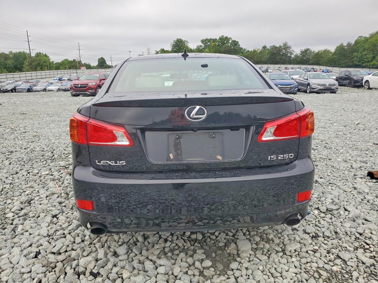 2010 Lexus Is 250 Base Черный vin: JTHBF5C20A5107800