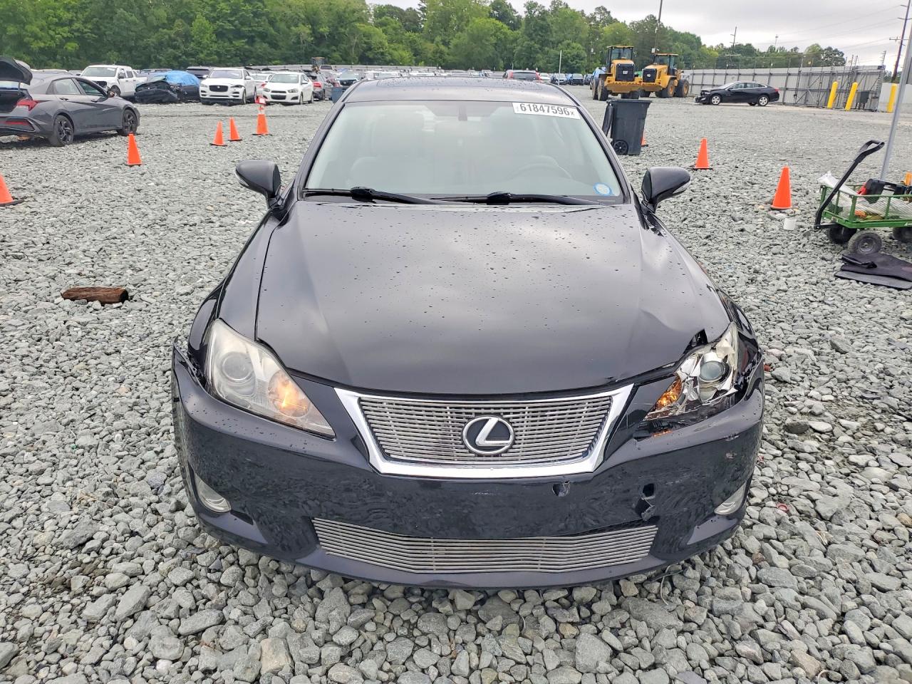 2010 Lexus Is 250 Base Черный vin: JTHBF5C20A5107800