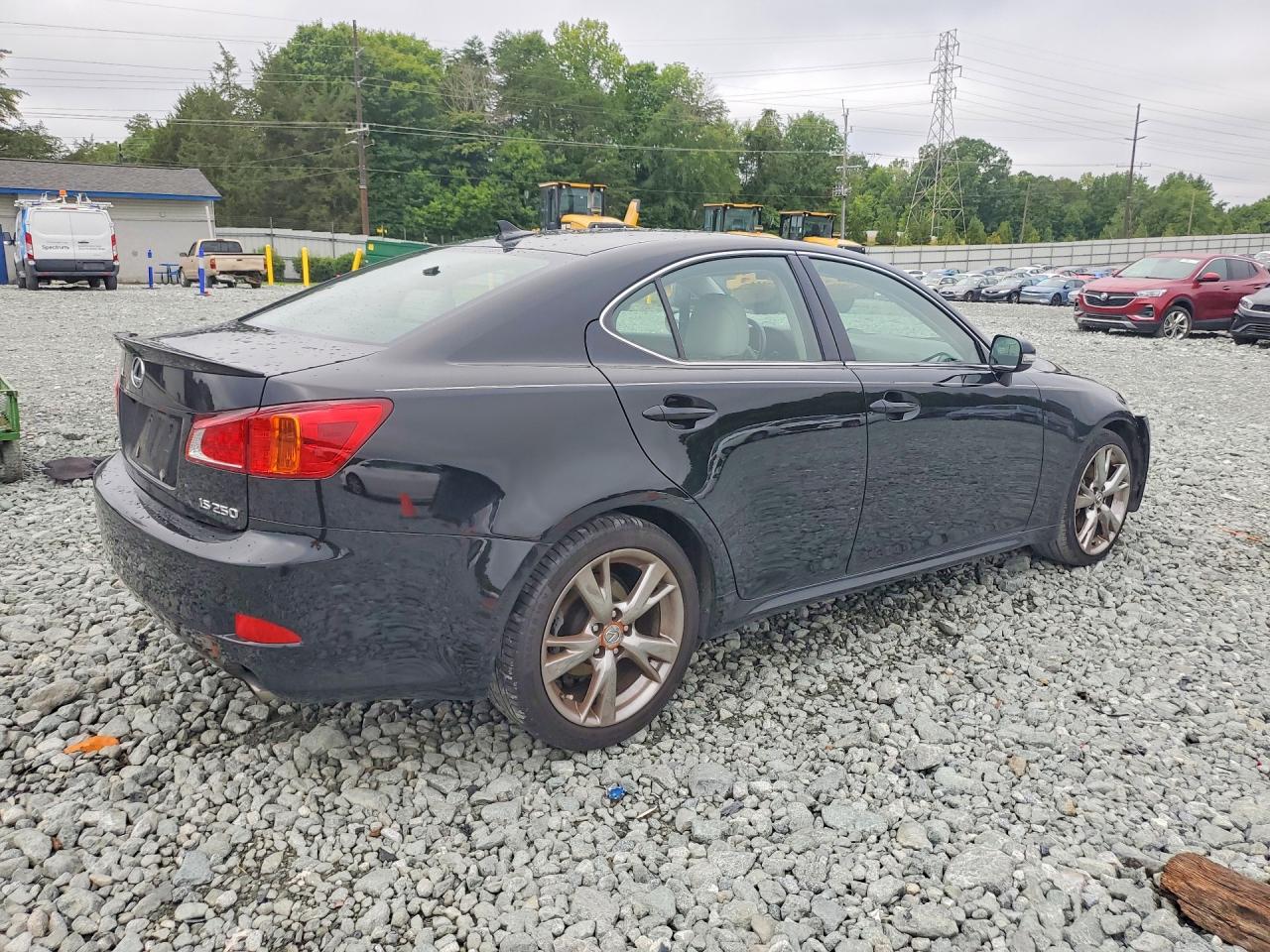 2010 Lexus Is 250 Base Черный vin: JTHBF5C20A5107800