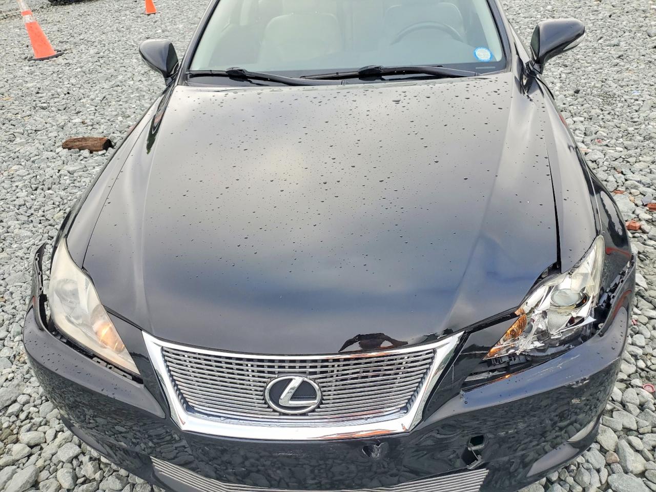 2010 Lexus Is 250 Base Черный vin: JTHBF5C20A5107800