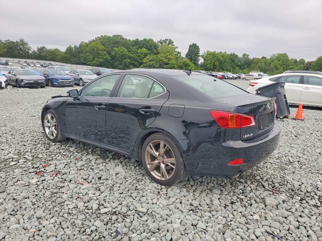 2010 Lexus Is 250 Base Черный vin: JTHBF5C20A5107800