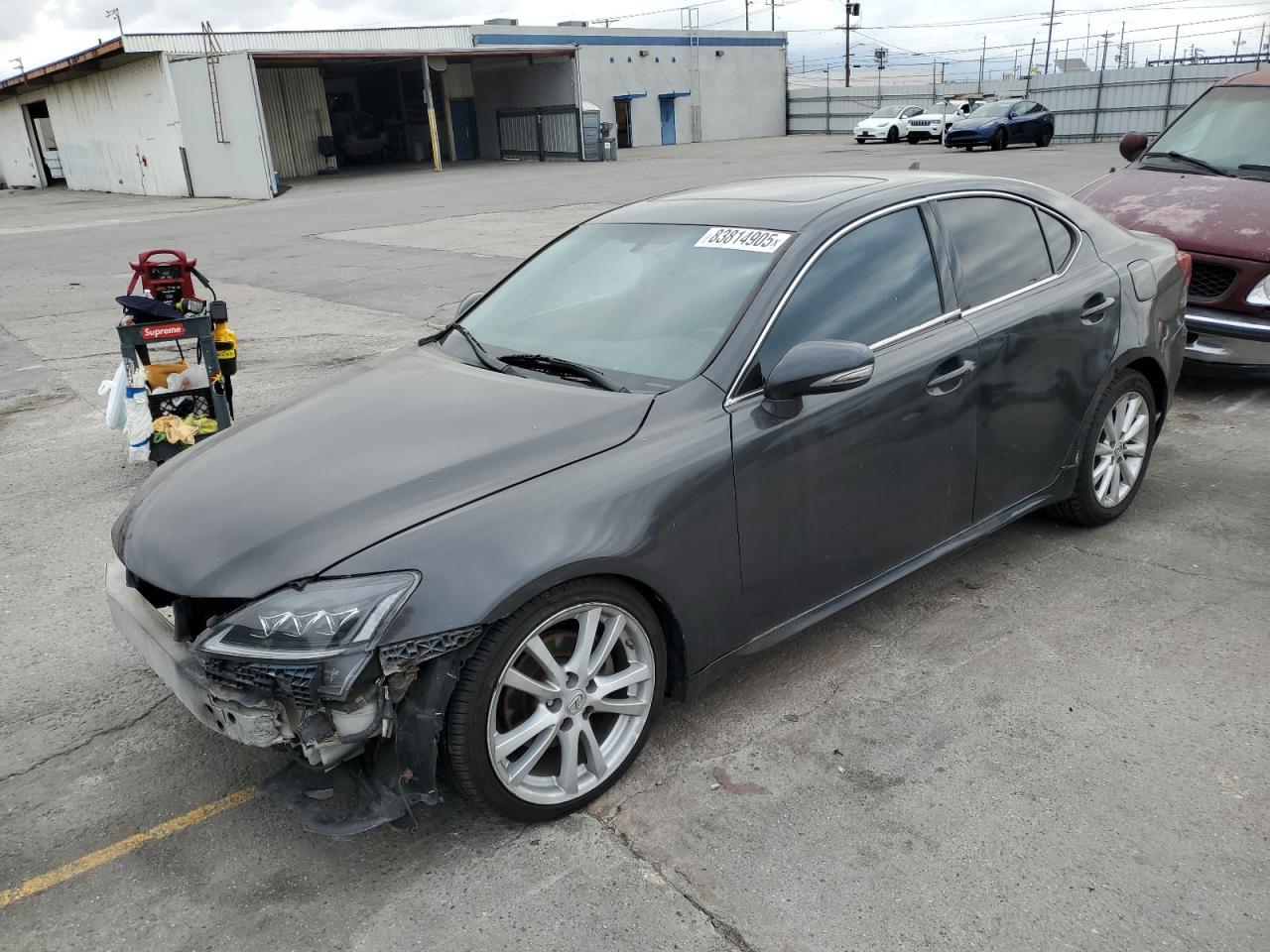 2010 Lexus Is 250 Black vin: JTHBF5C20A5110180