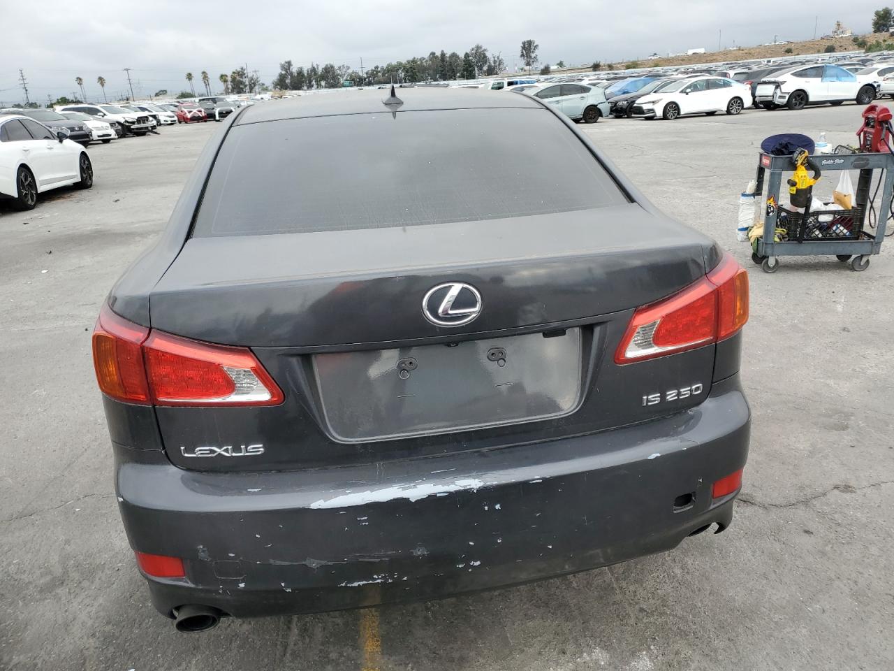2010 Lexus Is 250 Black vin: JTHBF5C20A5110180