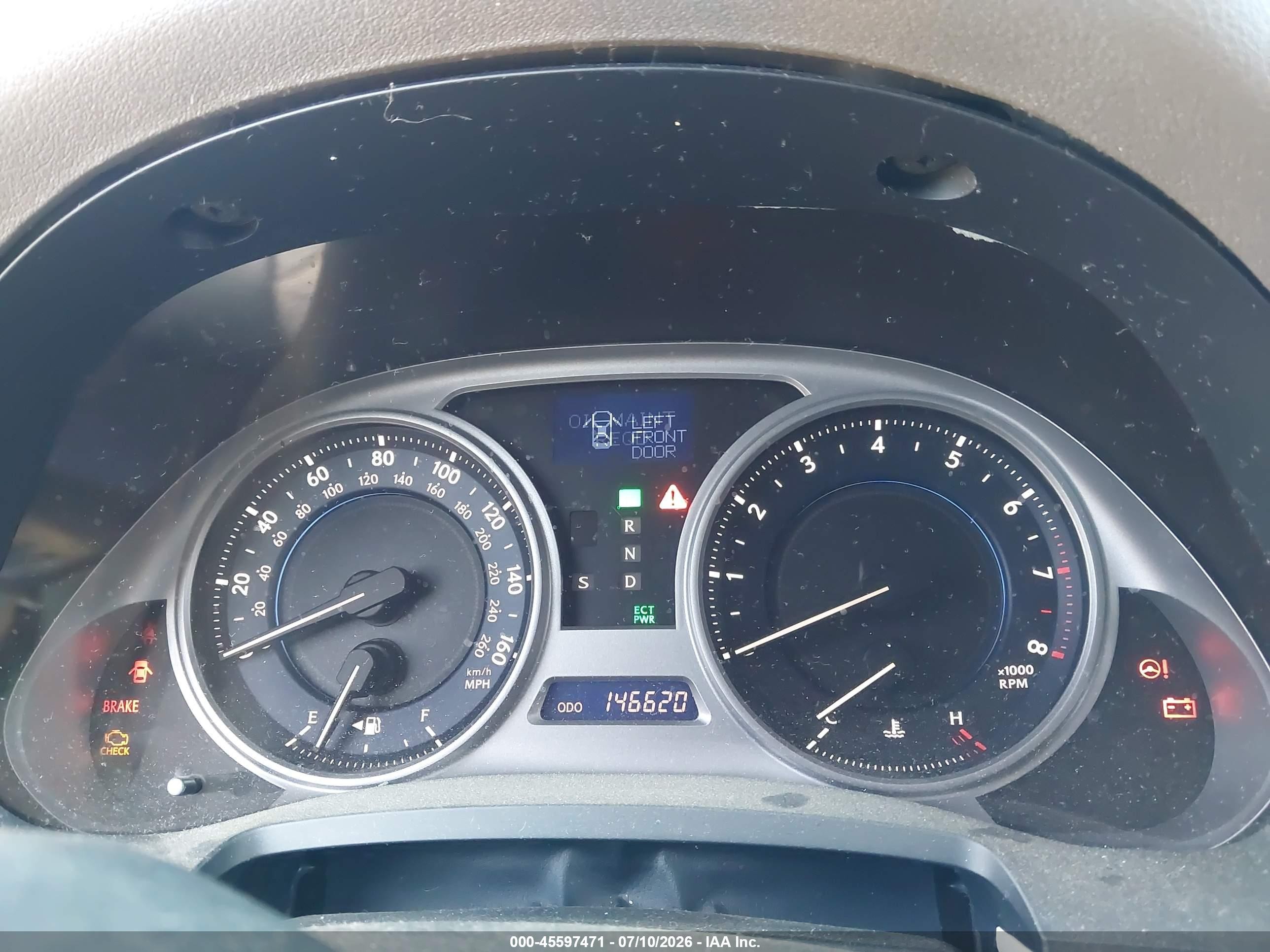 2010 Lexus Is 250   Black vin: JTHBF5C20A5110423
