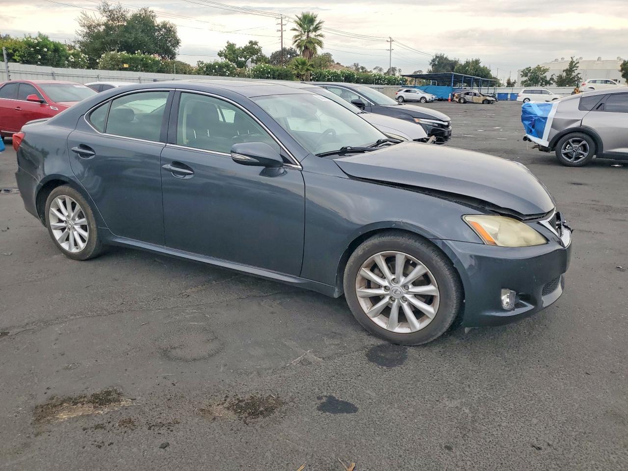 2010 Lexus Is 250 Base Charcoal vin: JTHBF5C20A5114309