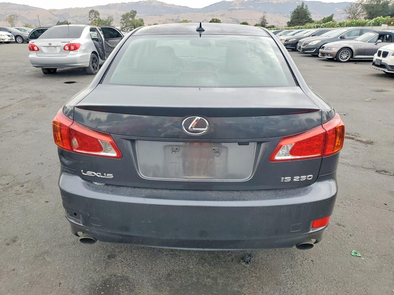 2010 Lexus Is 250 Base Charcoal vin: JTHBF5C20A5114309