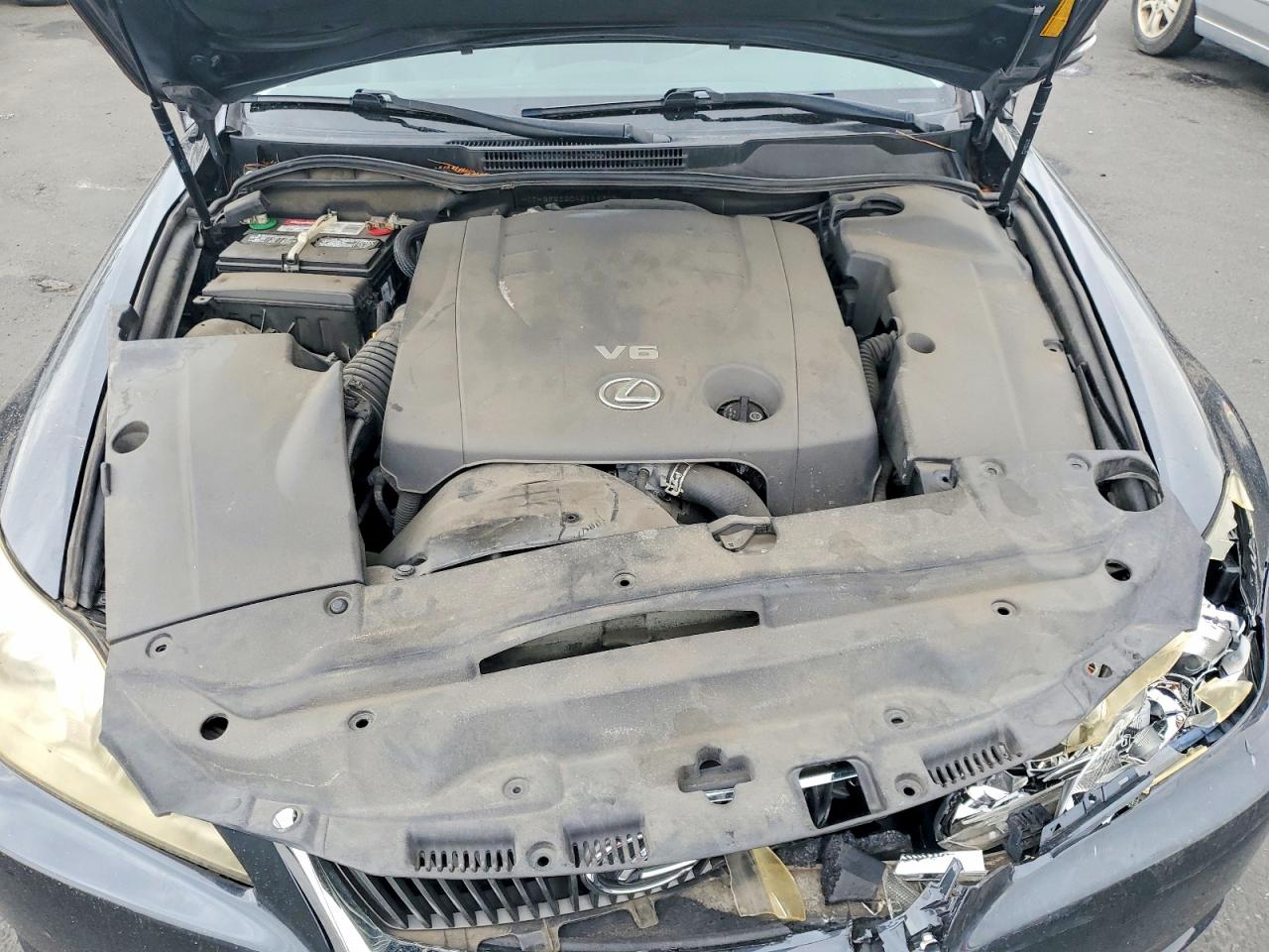 2010 Lexus Is 250 Base Charcoal vin: JTHBF5C20A5114309