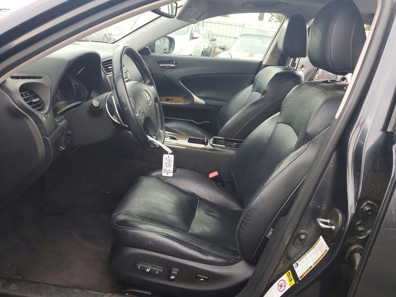 2010 Lexus Is 250 Base Charcoal vin: JTHBF5C20A5114309