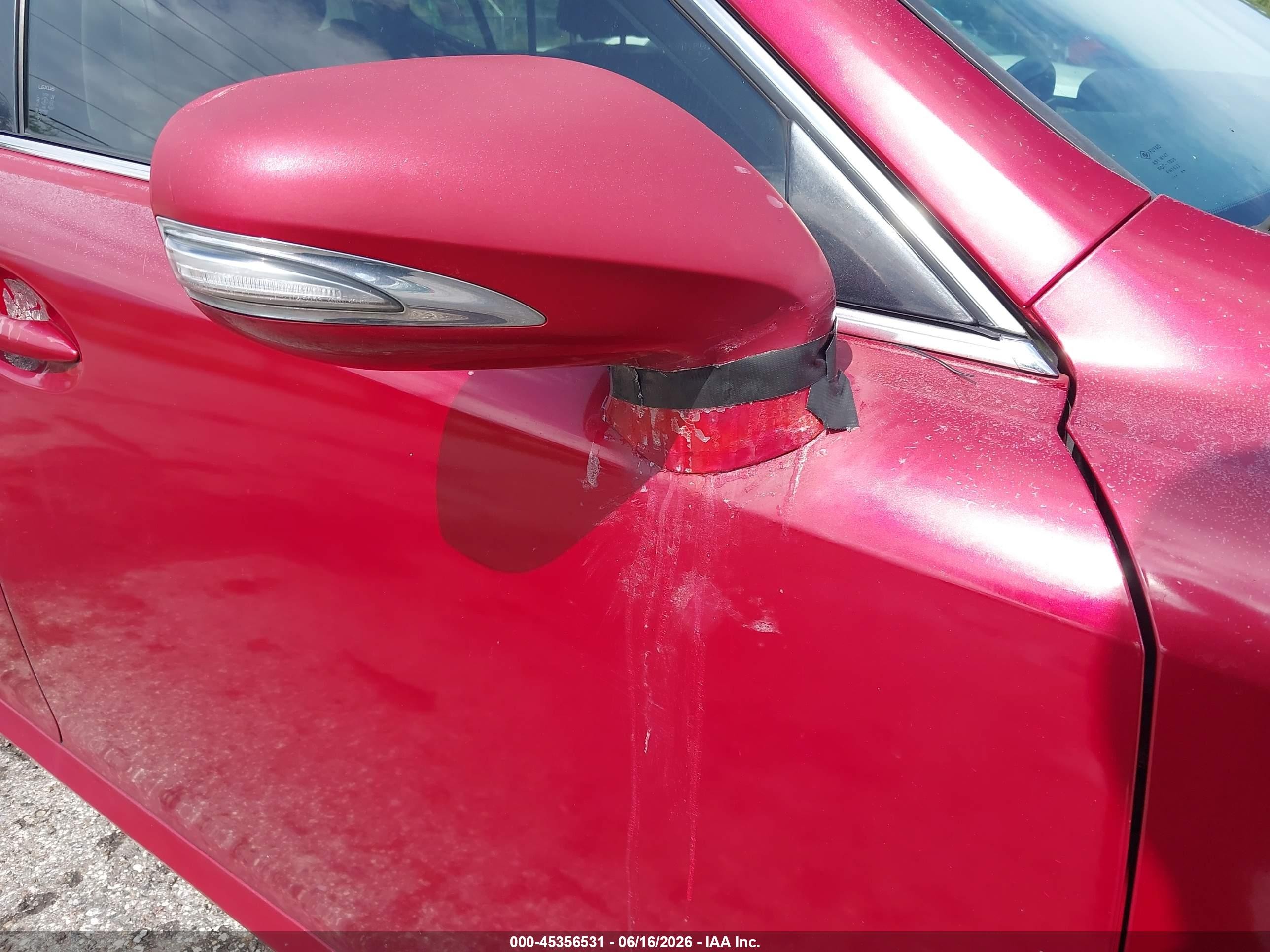 2010 Lexus Is 250   Burgundy vin: JTHBF5C20A5114763