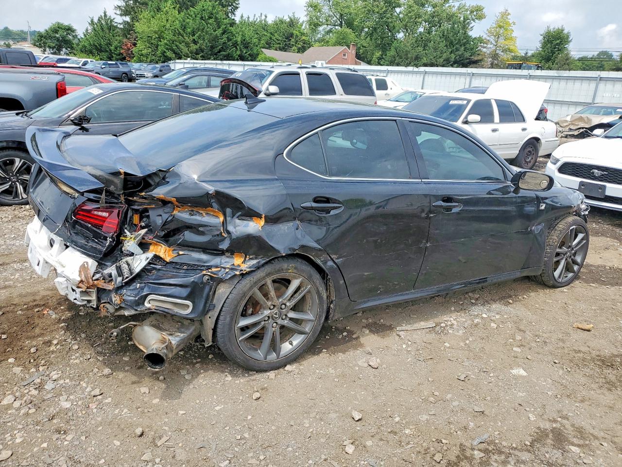2011 Lexus Is 250 Black vin: JTHBF5C20B5134609