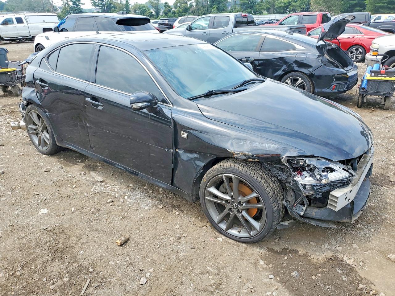2011 Lexus Is 250 Black vin: JTHBF5C20B5134609