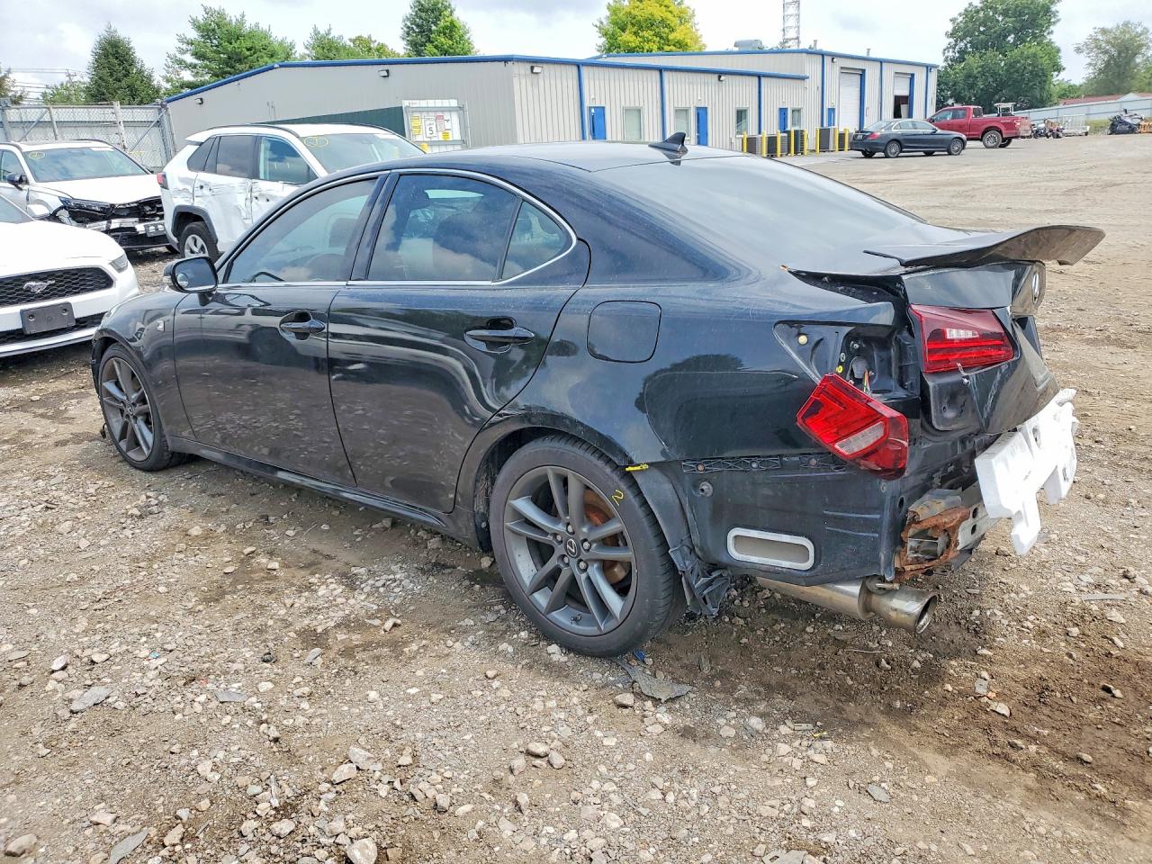 2011 Lexus Is 250 Black vin: JTHBF5C20B5134609