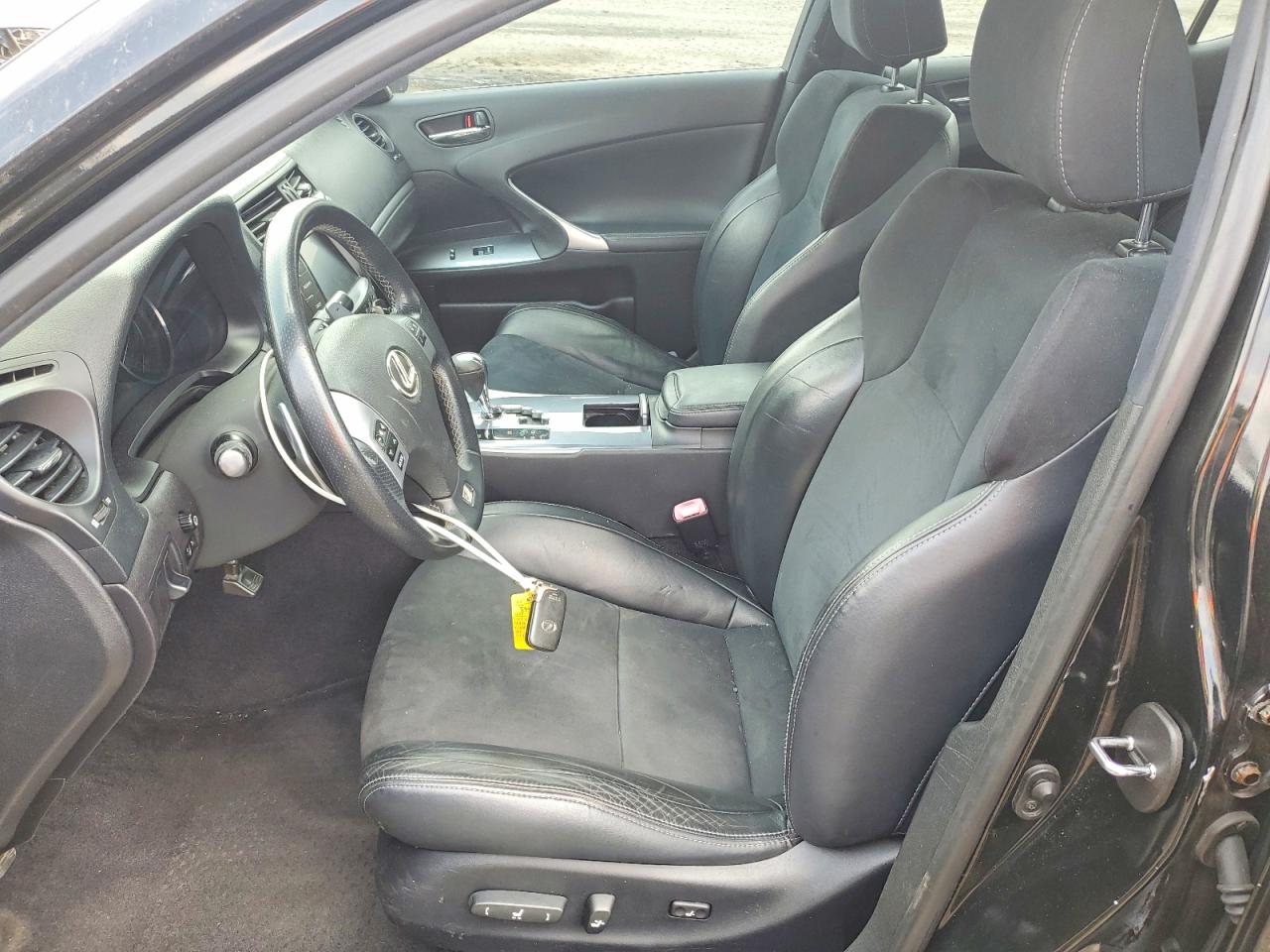 2011 Lexus Is 250 Black vin: JTHBF5C20B5134609