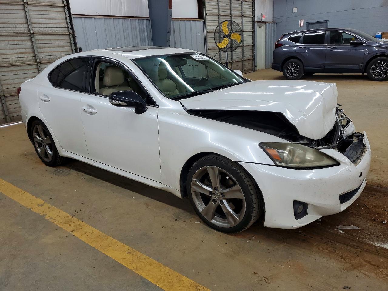 2011 Lexus Is 250 White vin: JTHBF5C20B5138806