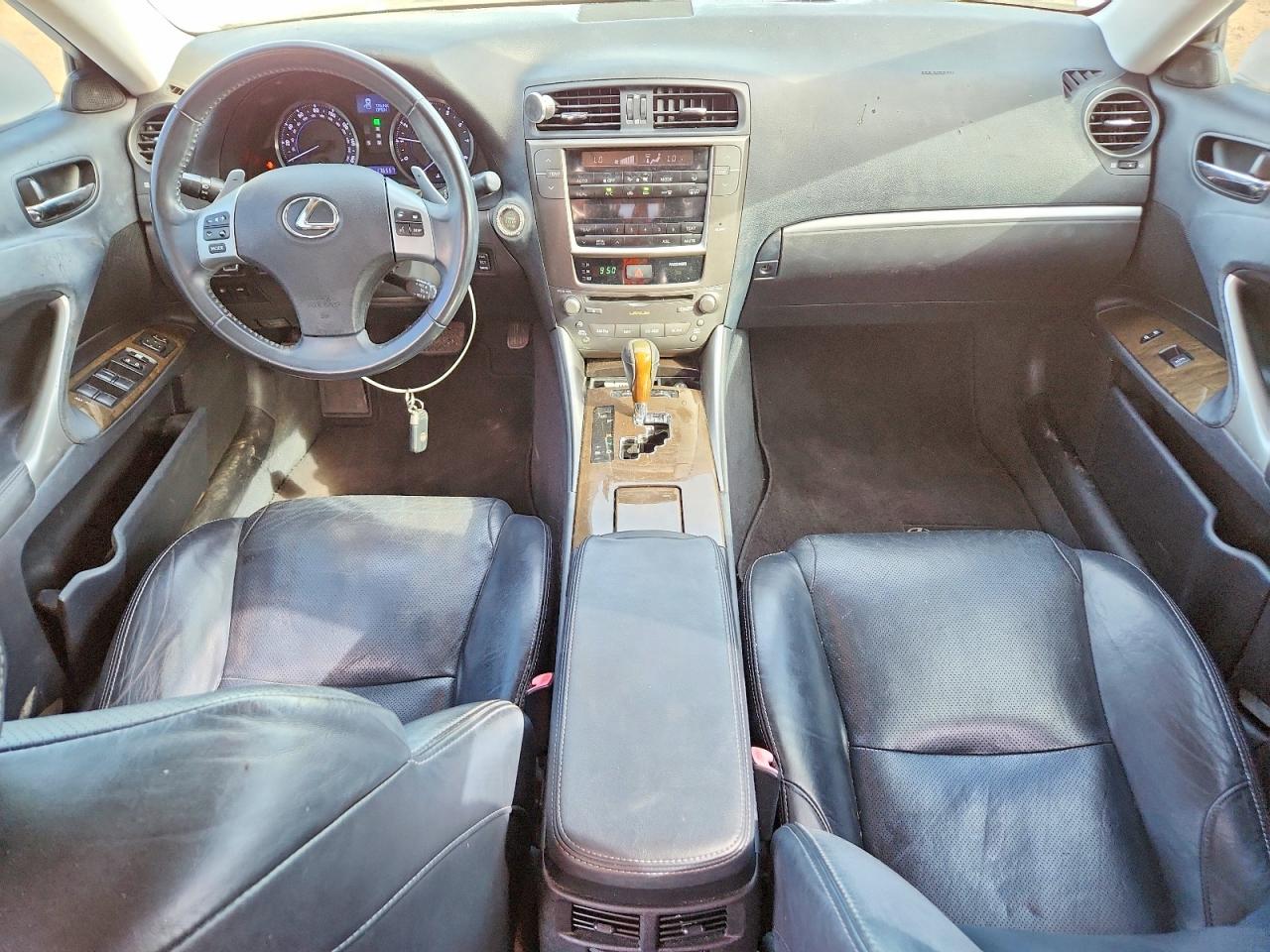 2011 Lexus Is 250 Base White vin: JTHBF5C20B5139857