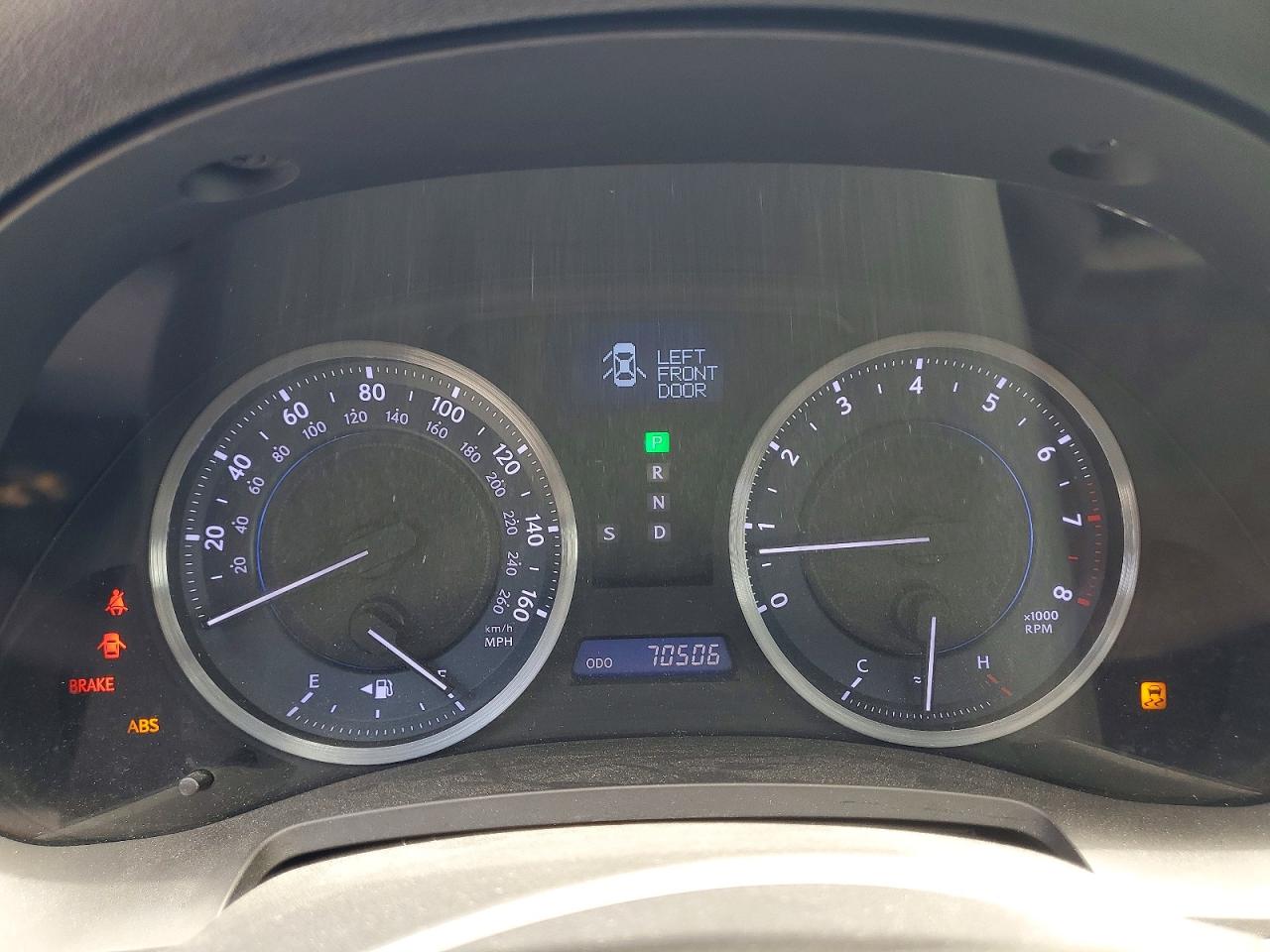 2011 Lexus Is 250 Gray vin: JTHBF5C20B5143018