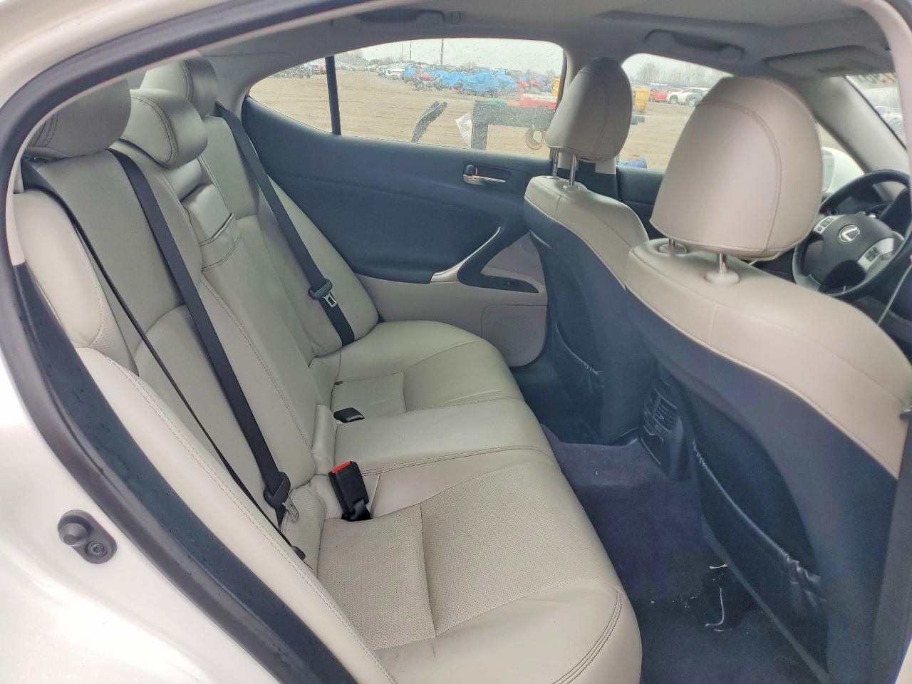 2011 Lexus Is 250 White vin: JTHBF5C20B5143990