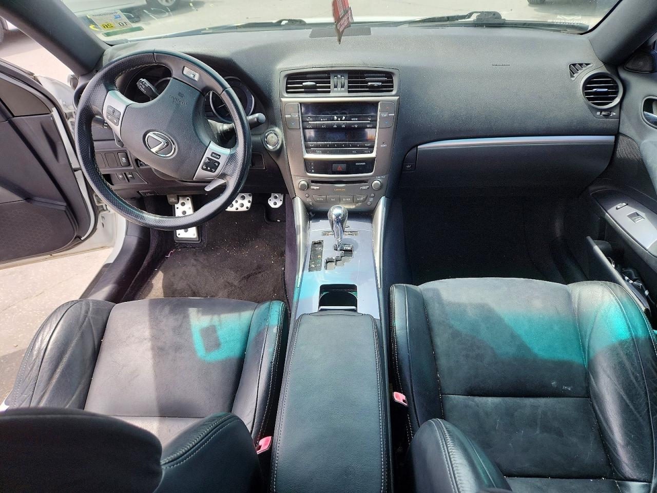 2012 Lexus Is 250 White vin: JTHBF5C20C5163576