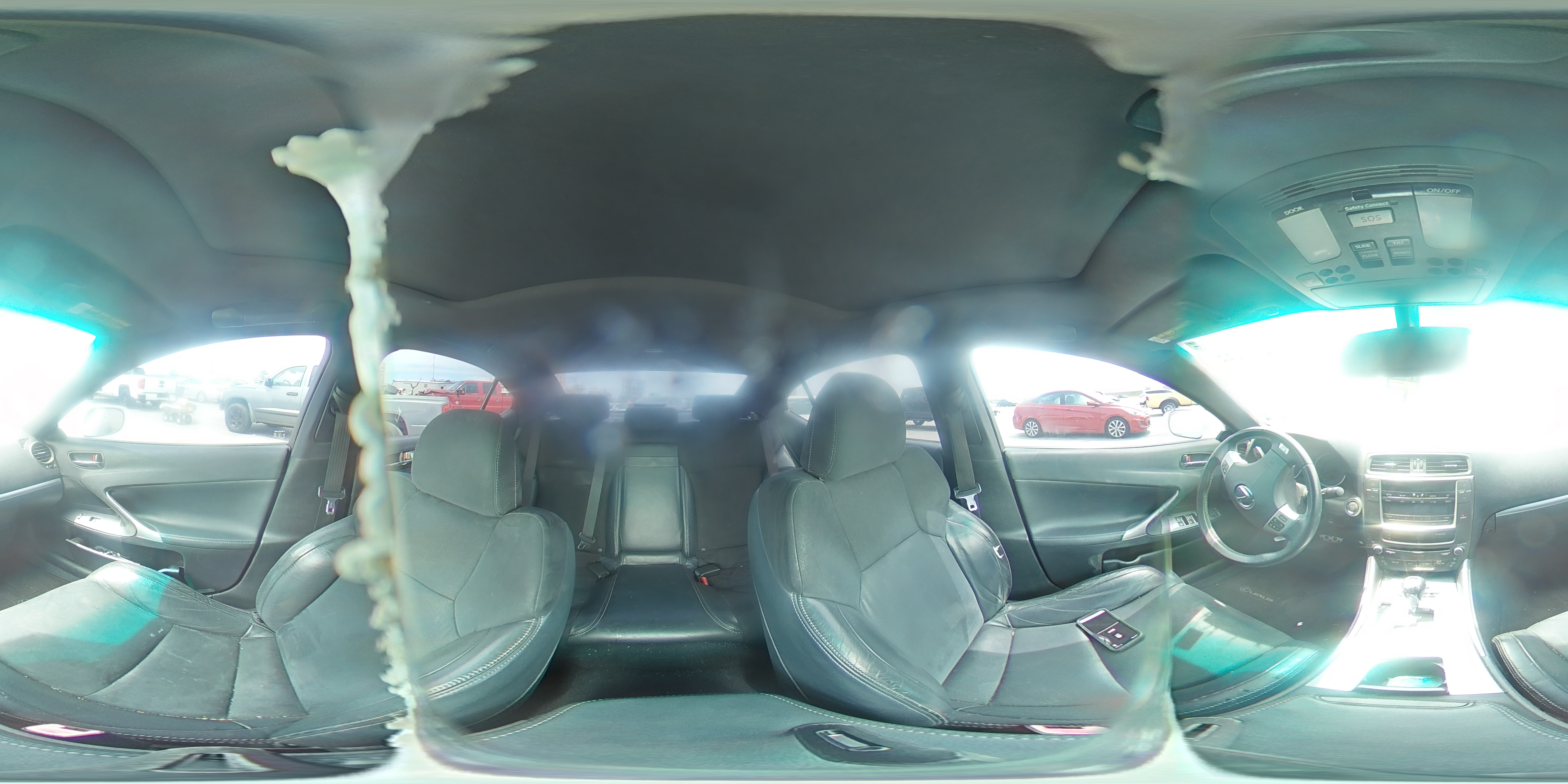2012 Lexus Is 250 White vin: JTHBF5C20C5163576