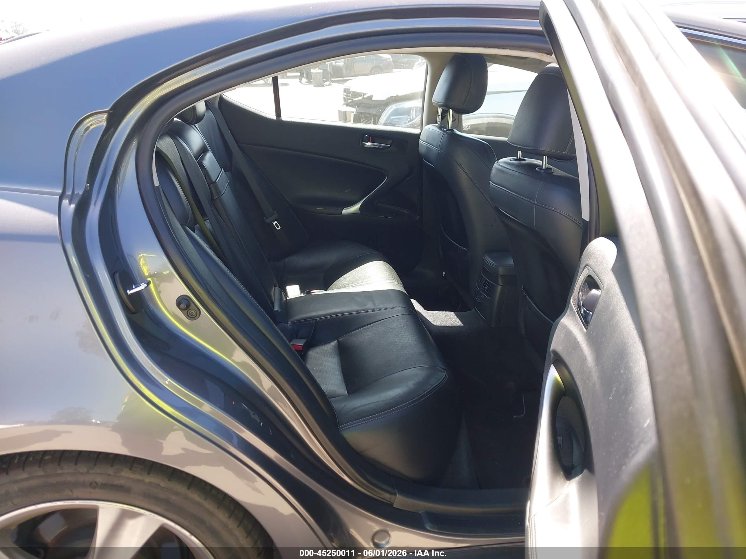 2012 Lexus Is 250   Gray vin: JTHBF5C20C5164596