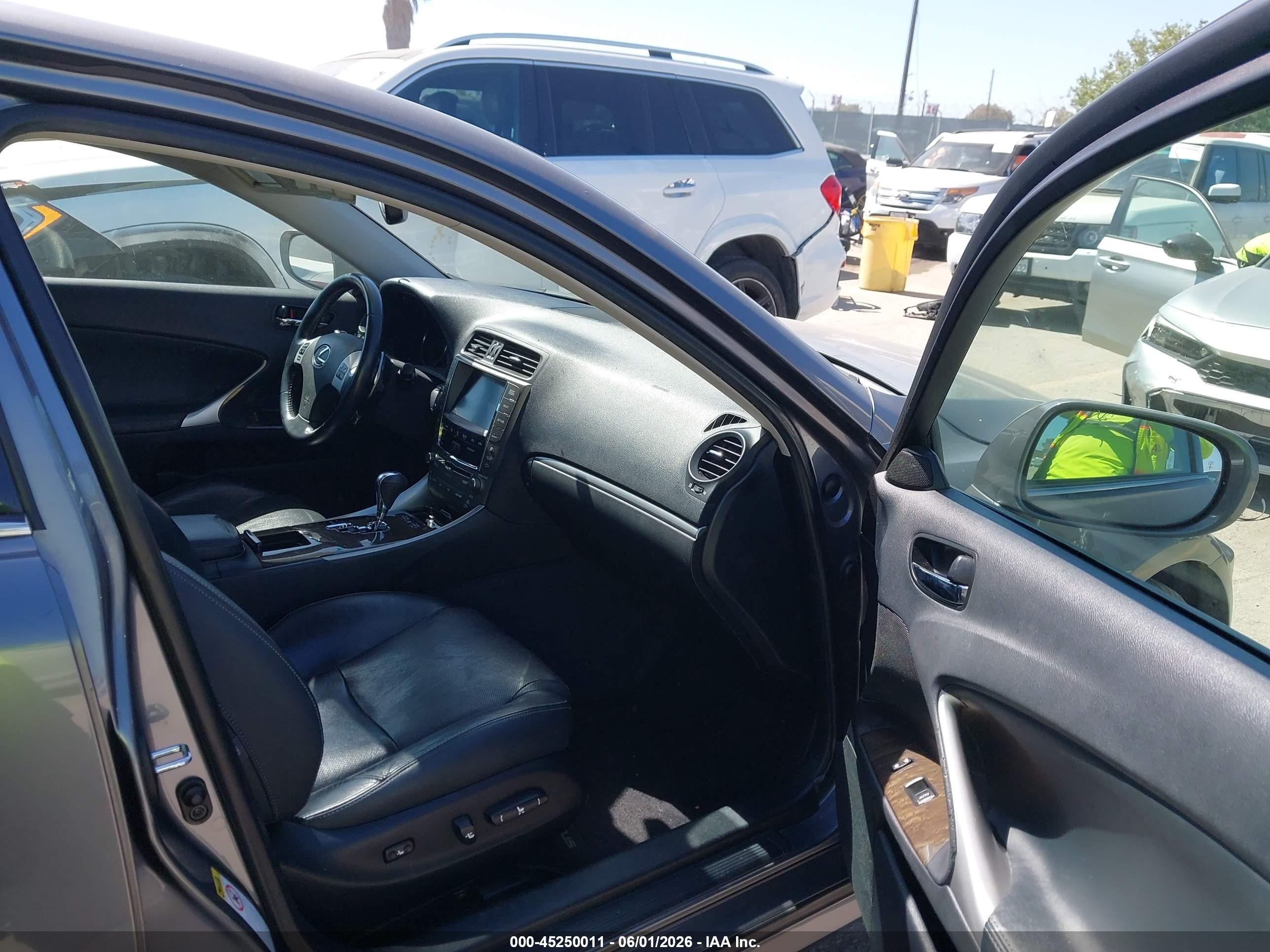 2012 Lexus Is 250   Gray vin: JTHBF5C20C5164596