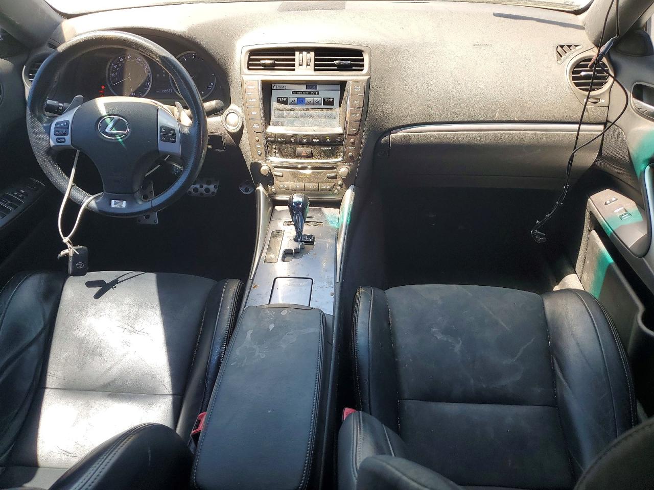 2012 Lexus Is 250 White vin: JTHBF5C20C5166221