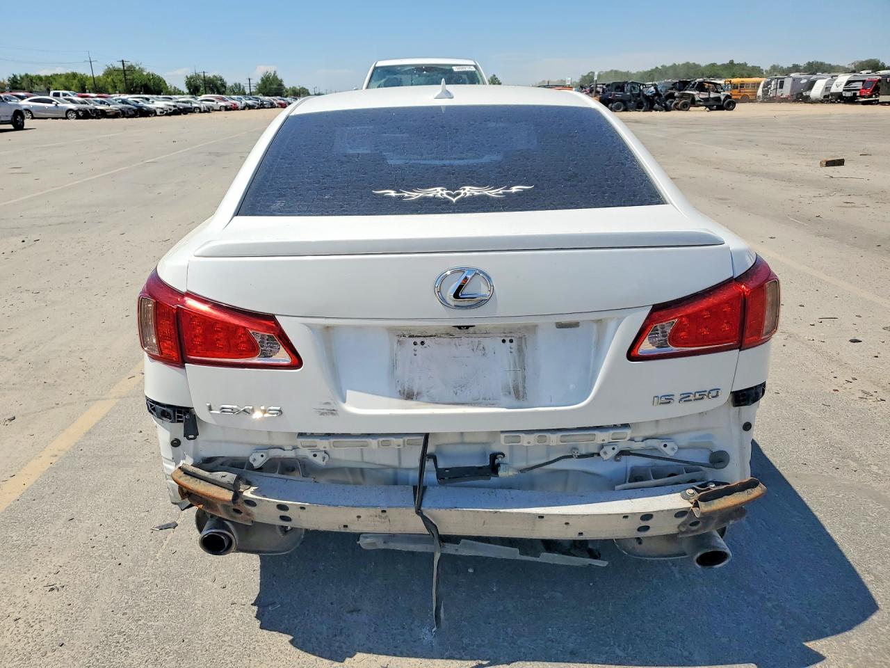 2012 Lexus Is 250 White vin: JTHBF5C20C5166221
