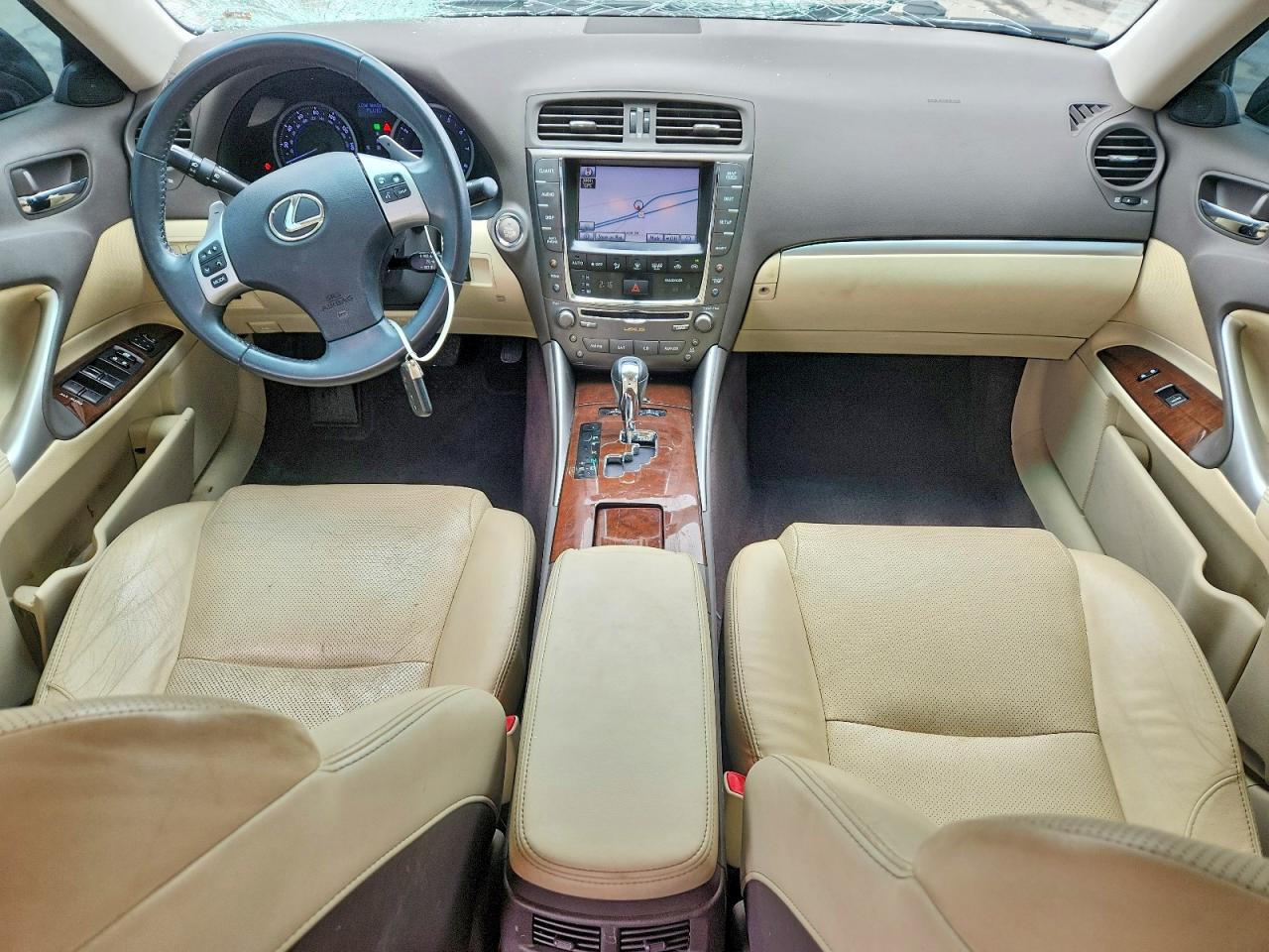 2012 Lexus Is 250 Черный vin: JTHBF5C20C5167028