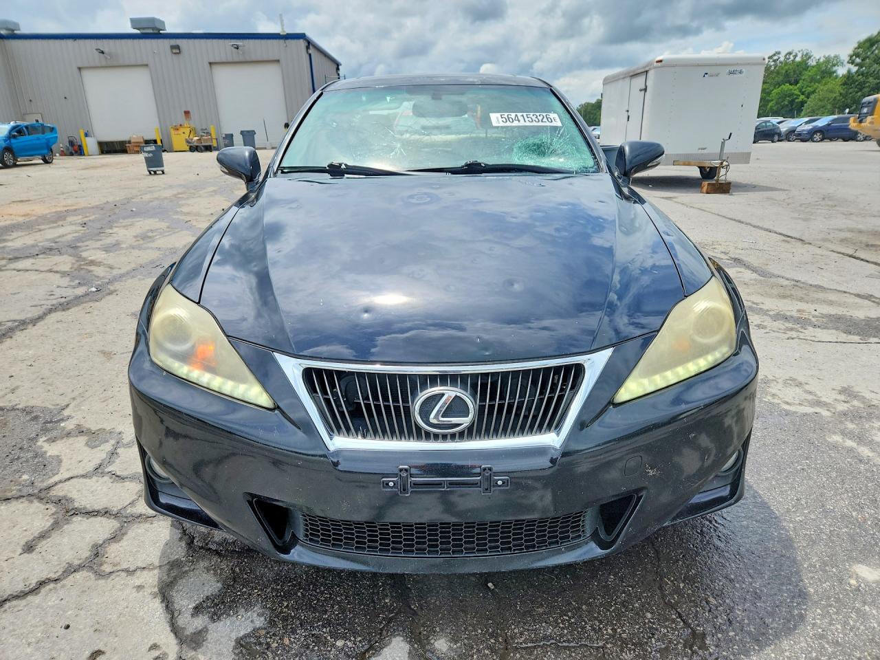 2012 Lexus Is 250 Черный vin: JTHBF5C20C5167028