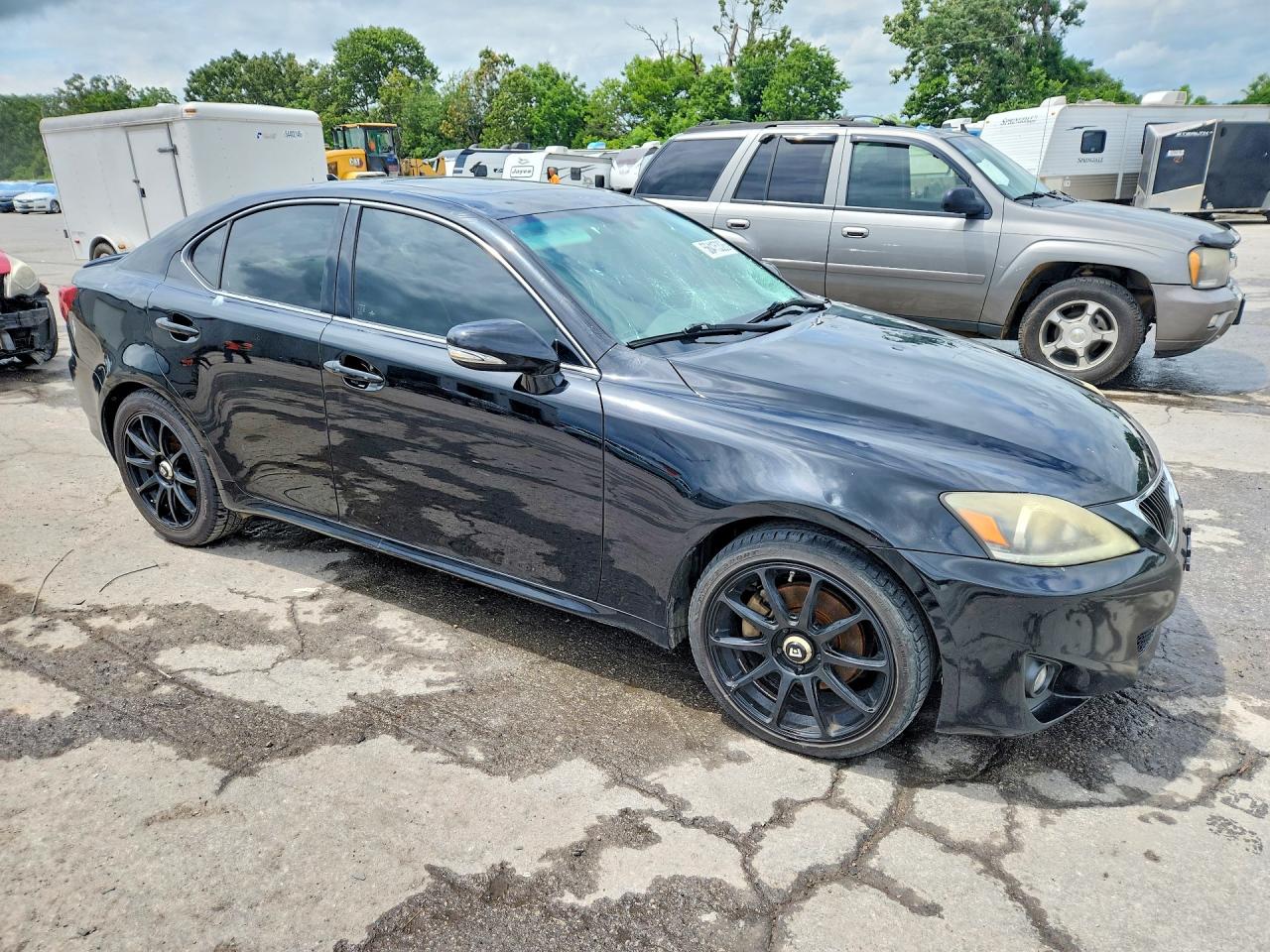 2012 Lexus Is 250 Черный vin: JTHBF5C20C5167028