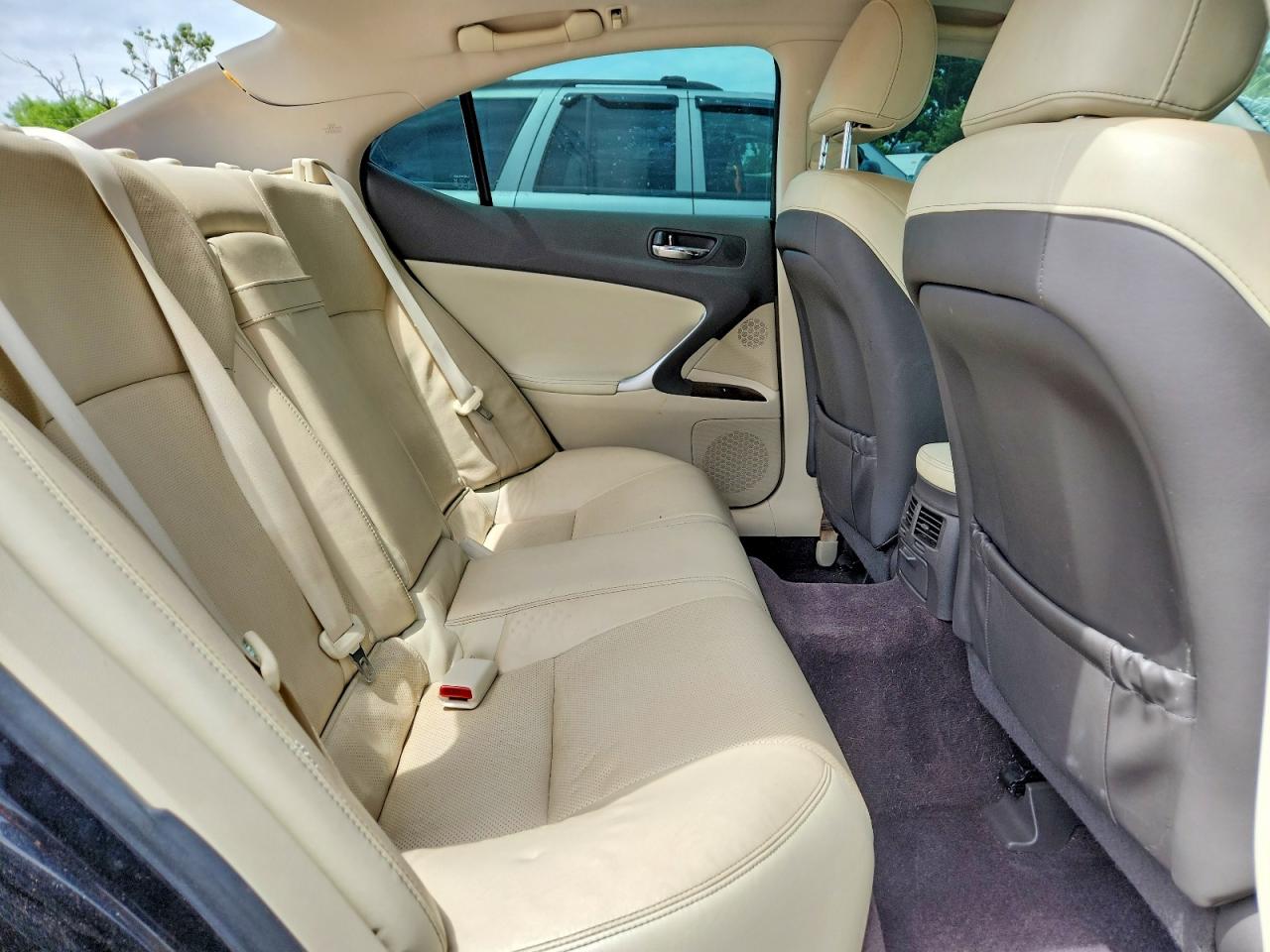2012 Lexus Is 250 Черный vin: JTHBF5C20C5167028