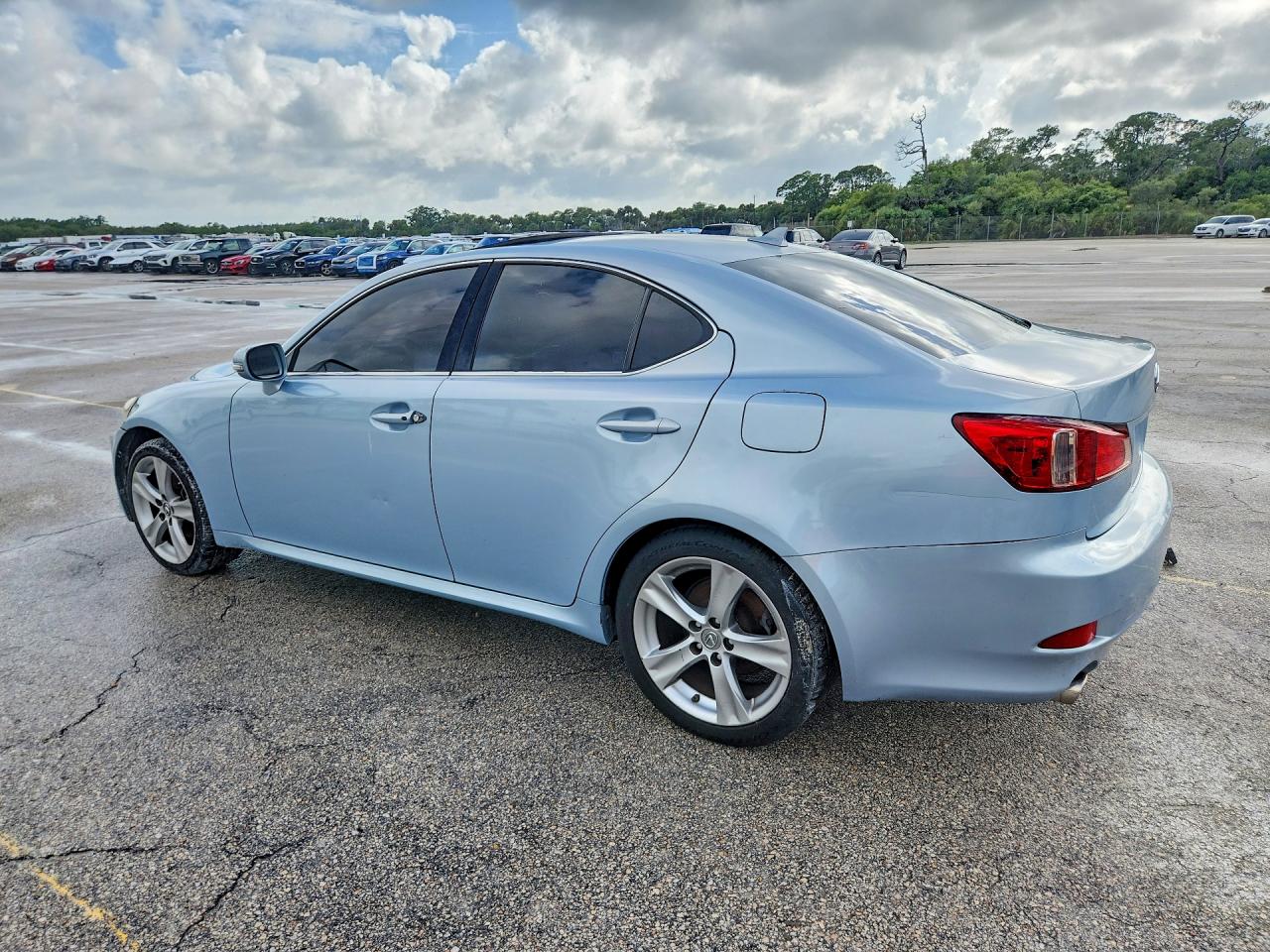 2012 Lexus Is 300 Sportcross Blue vin: JTHBF5C20C5167322