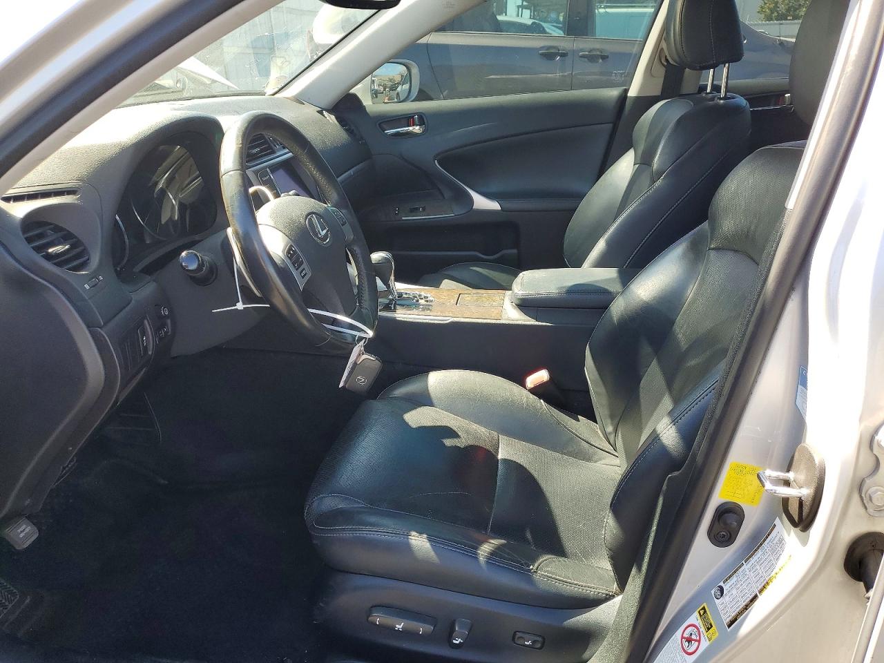 2012 Lexus Is 250 Silver vin: JTHBF5C20C5169393