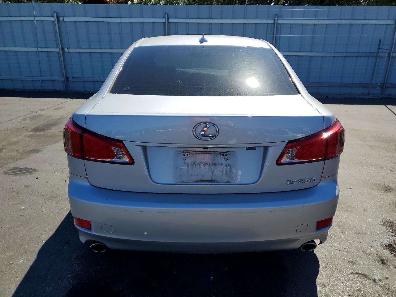 2012 Lexus Is 250 Silver vin: JTHBF5C20C5169393