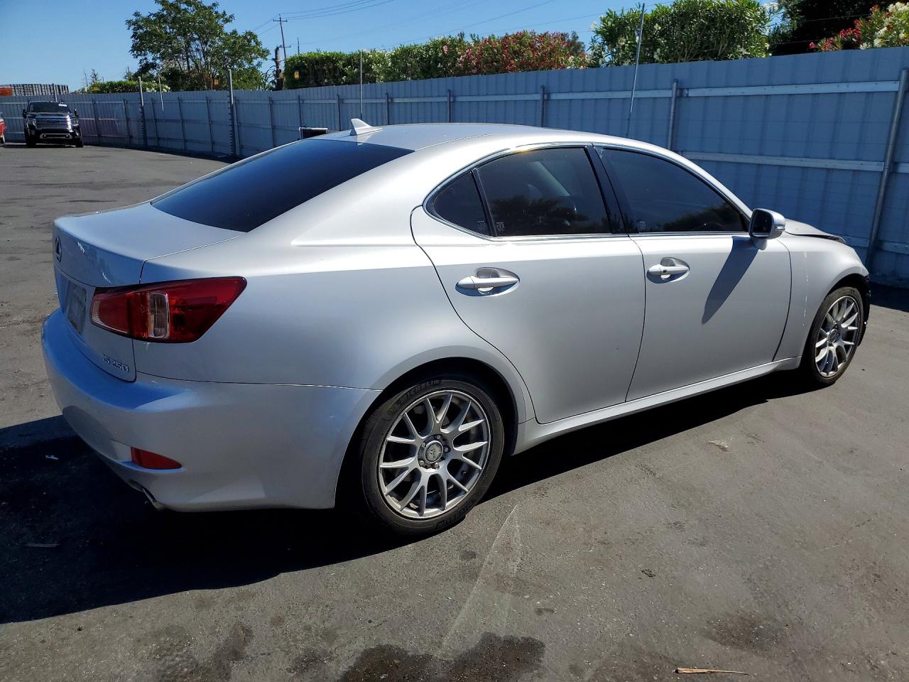 2012 Lexus Is 250 Silver vin: JTHBF5C20C5169393