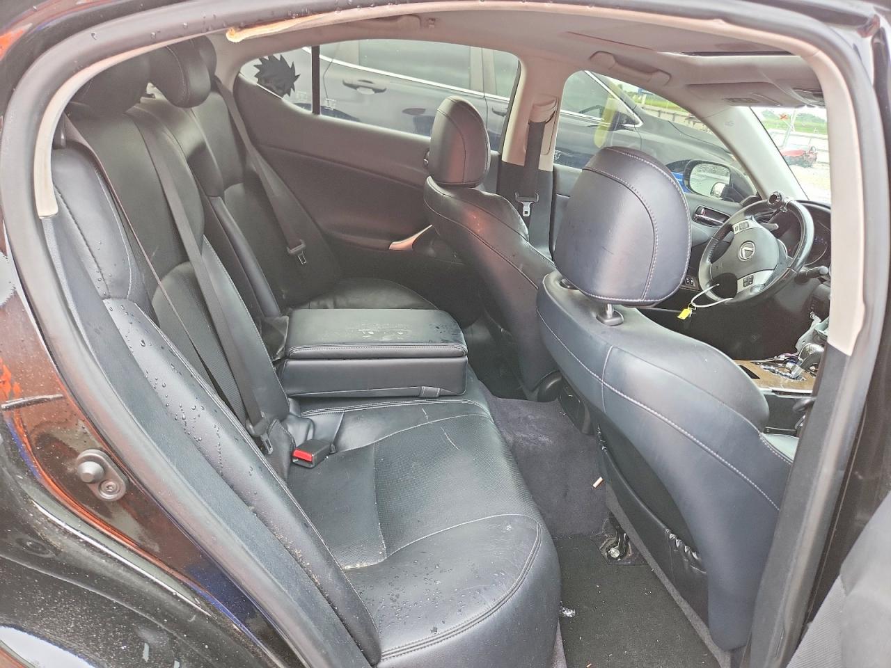2012 Lexus Is 250 Black vin: JTHBF5C20C5175727