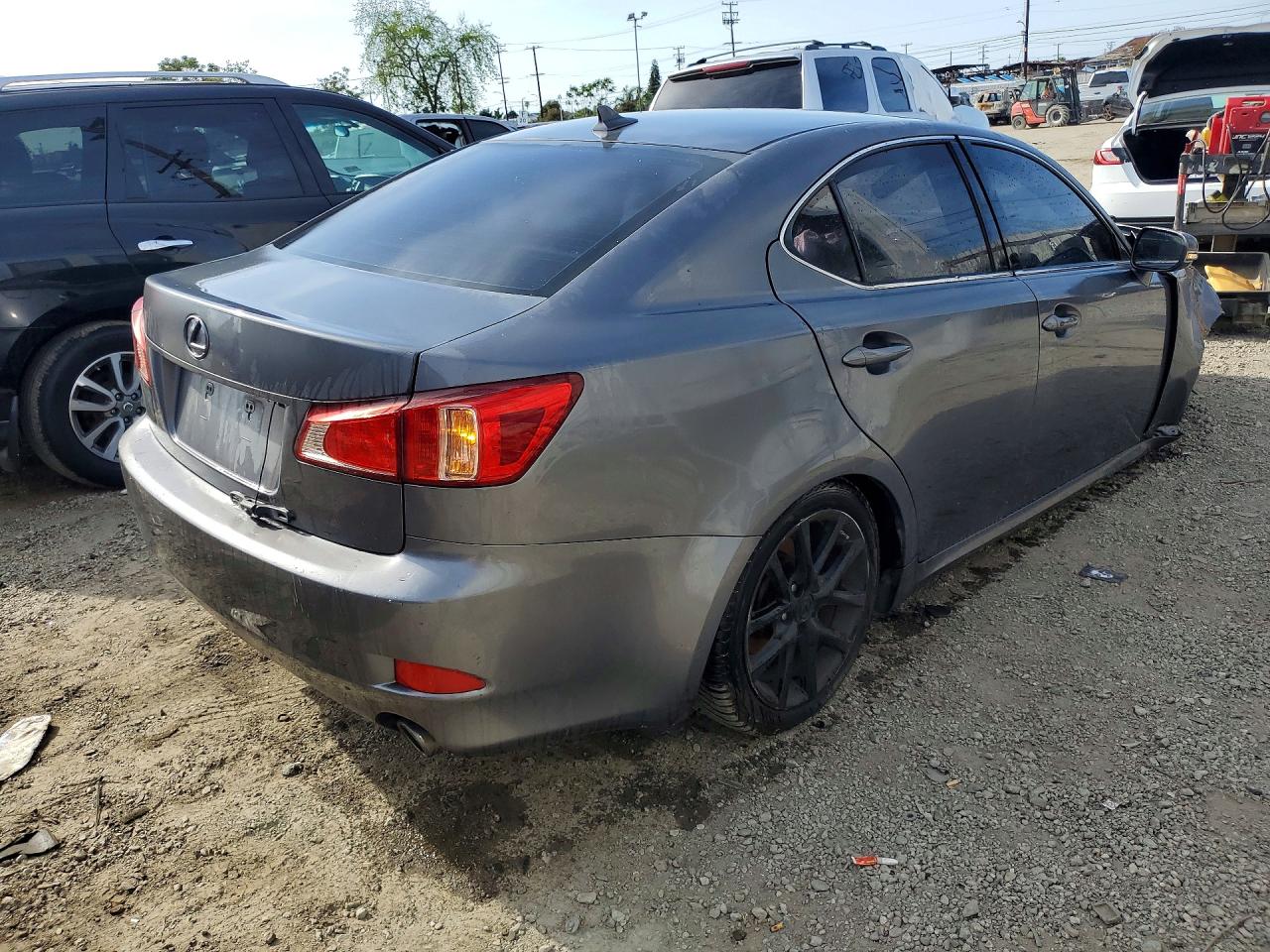 2012 Lexus Is 250 Gray vin: JTHBF5C20C5177686